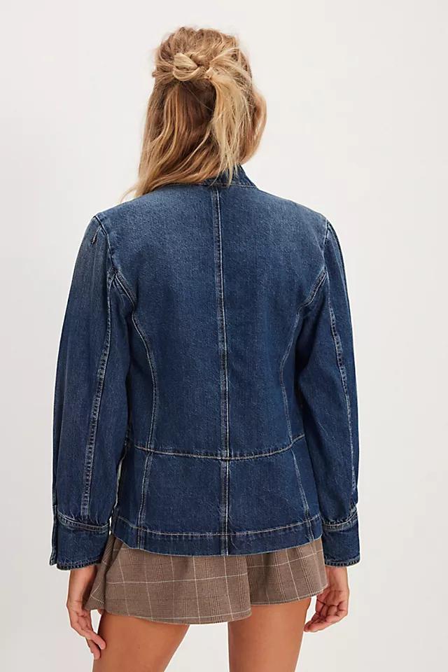We The Free Imogene Denim Officer Jacket Product Image
