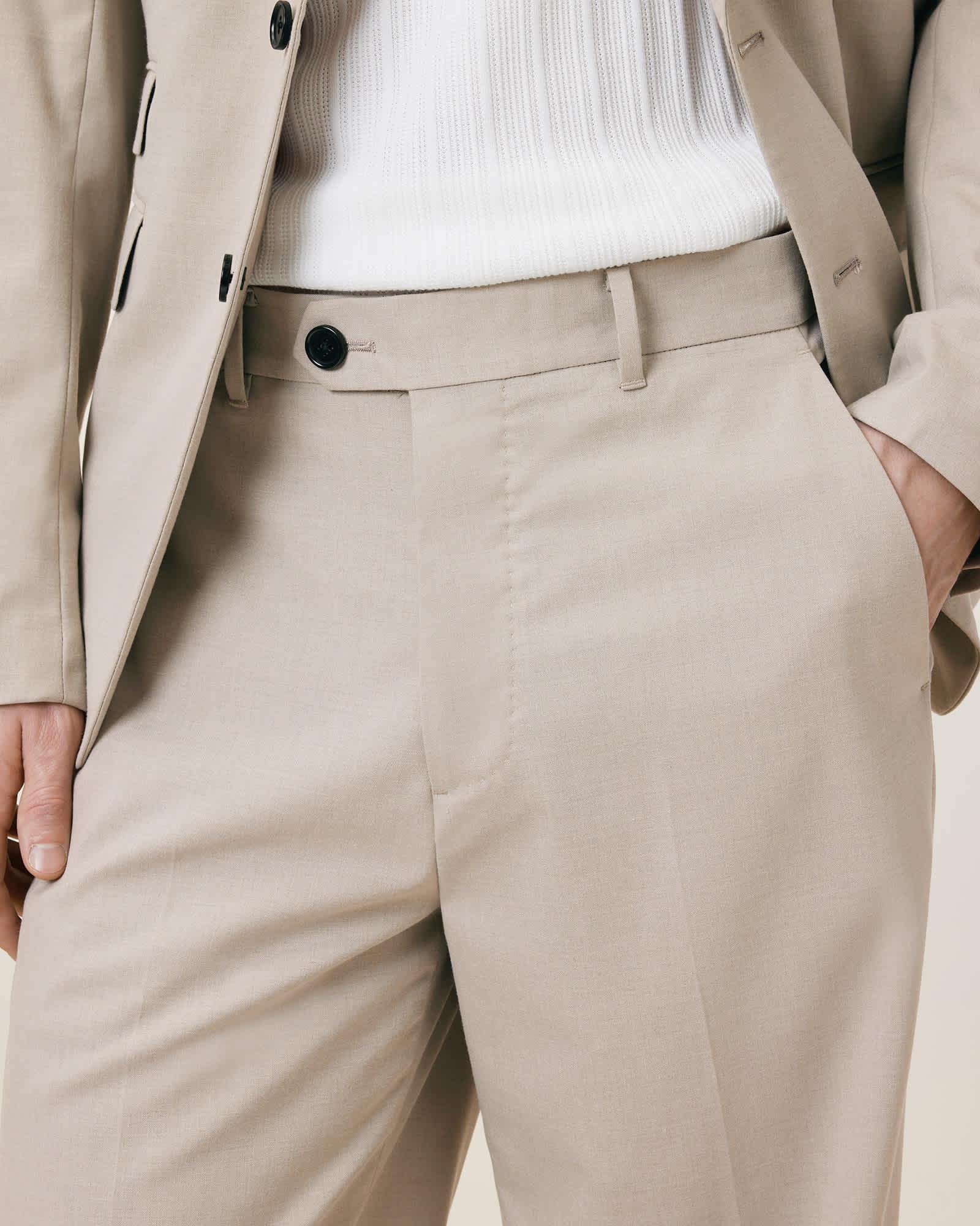 Gallow Relaxed Fit Tailored Pants Product Image