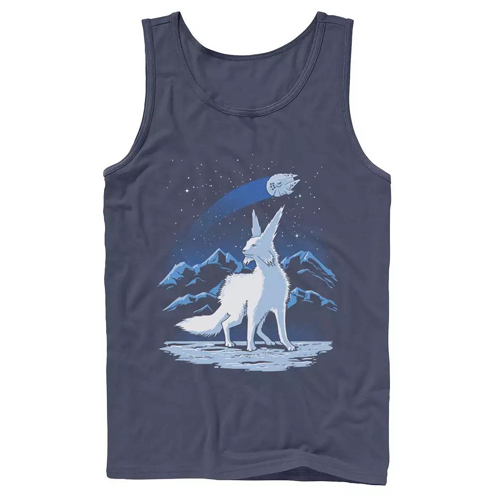 Men's Star Wars Vulptex And Millennium Falcon Tank Top, Size: Small, Blue Product Image