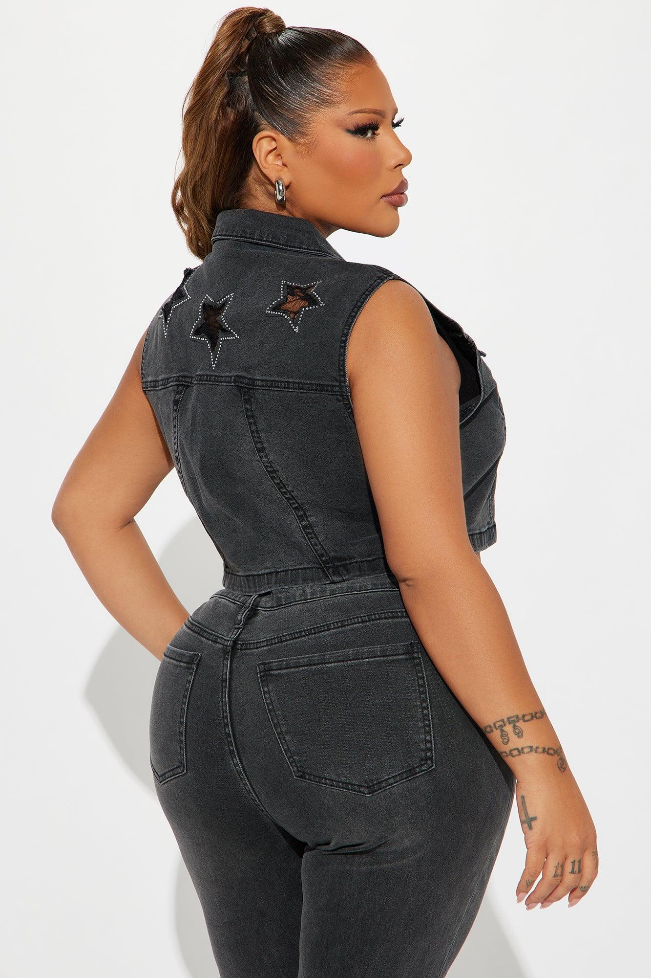 Nashville Star Denim Vest - Black Wash Product Image