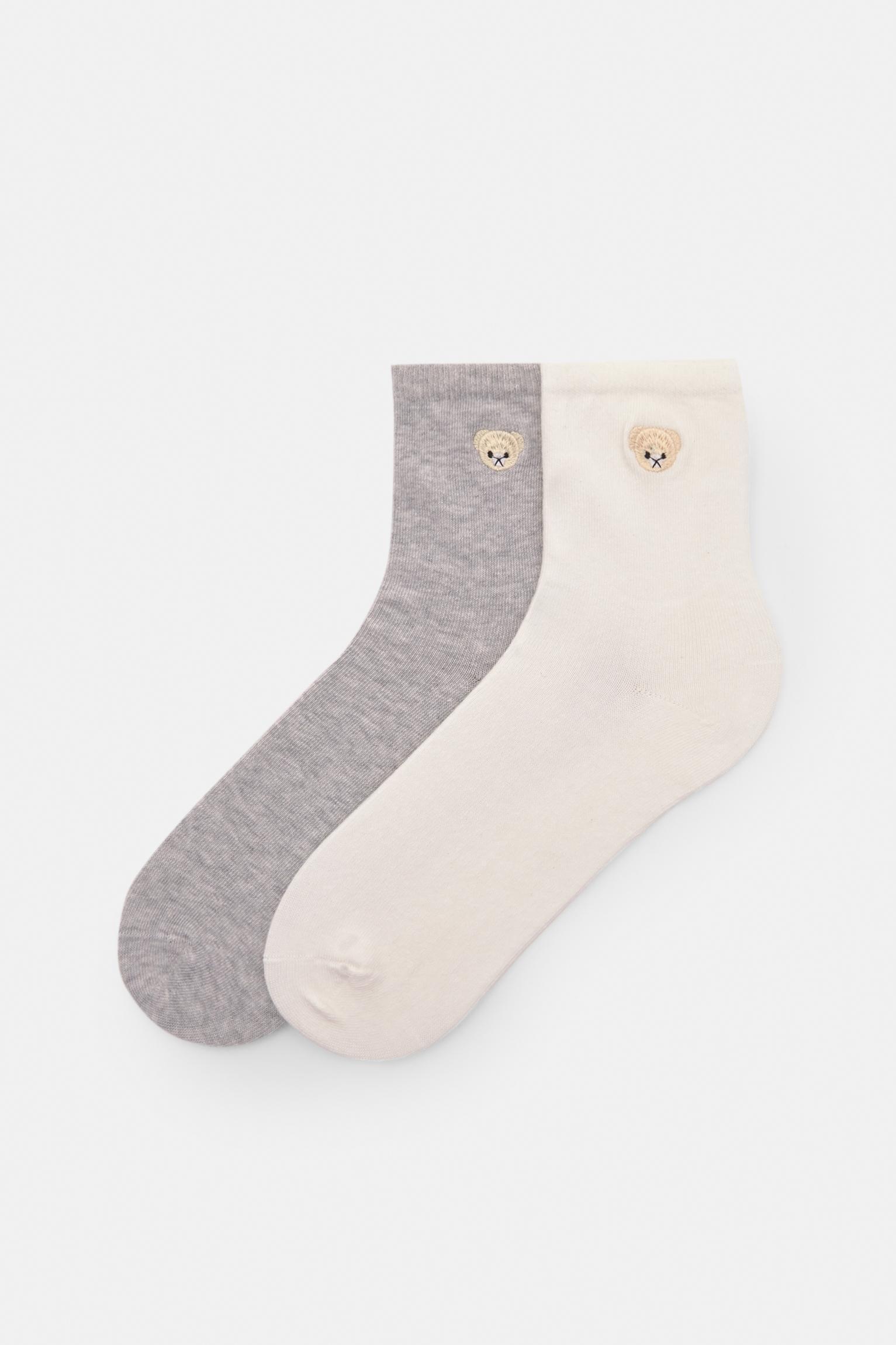 Pack of 2 pairs of bear socks Product Image