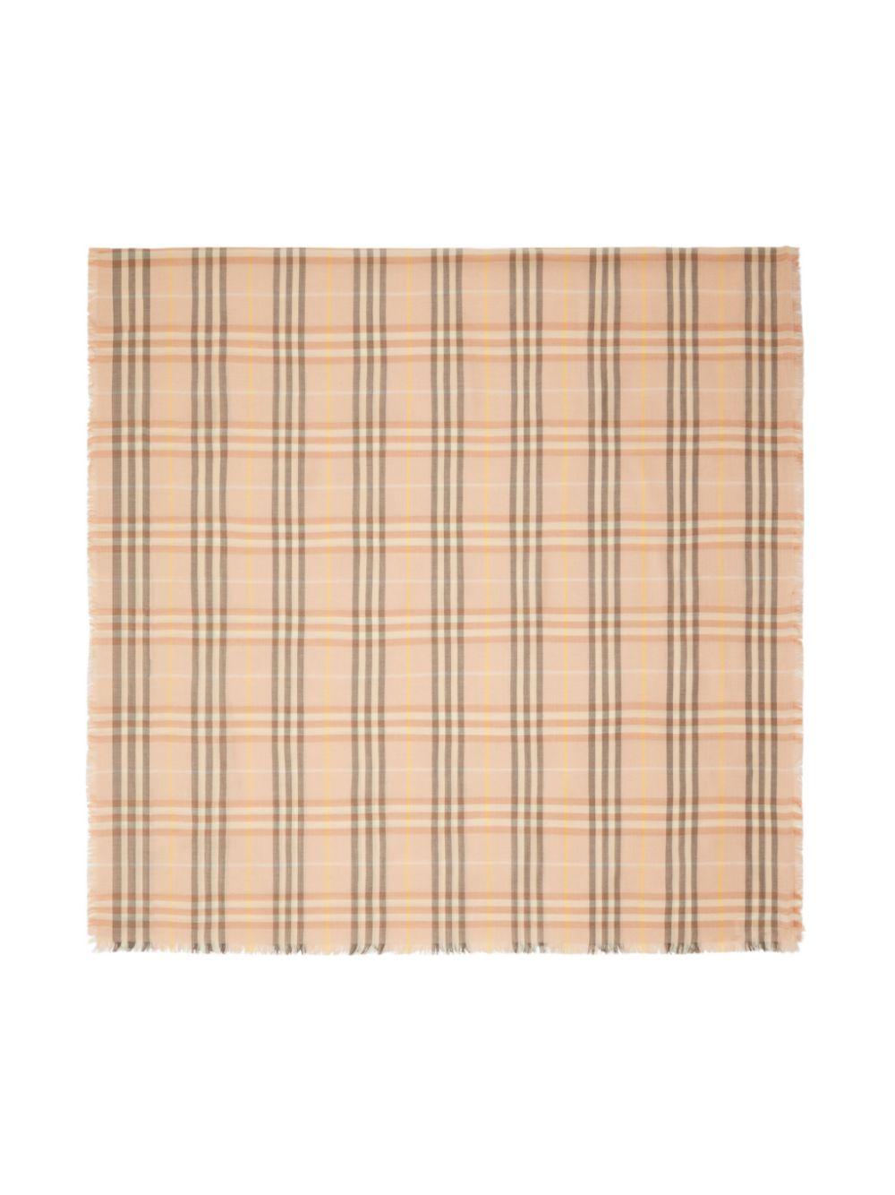 check-pattern scarf  Product Image