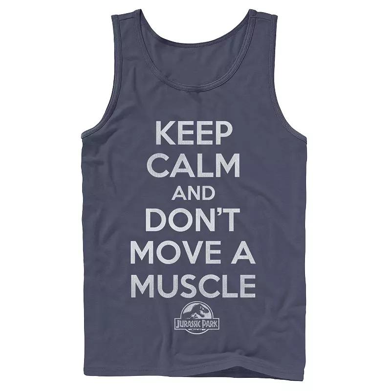 Men's Jurassic Park "Don't Move a Muscle" Tank Top,  Product Image