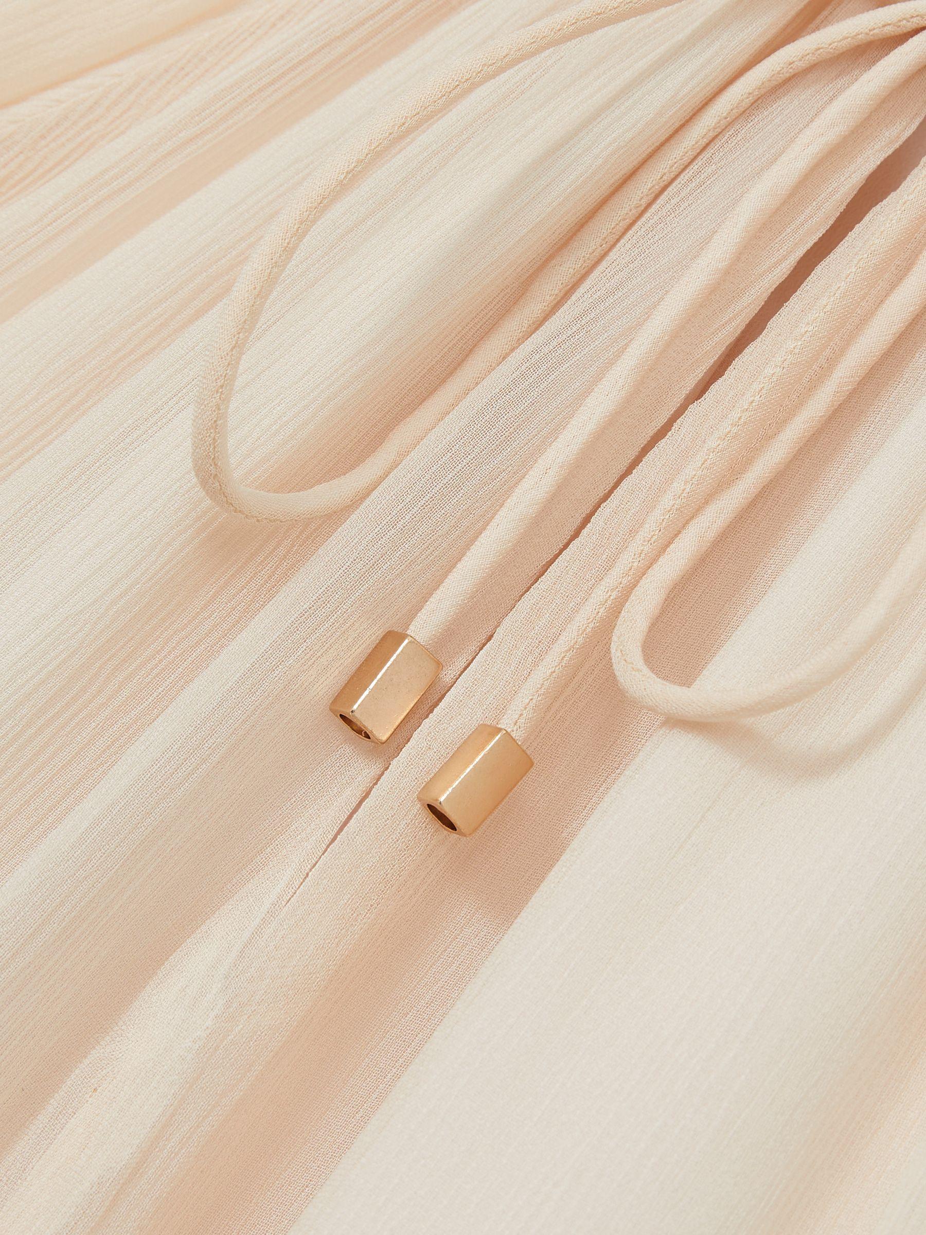 Ruffle Mini Dress in Pink Product Image