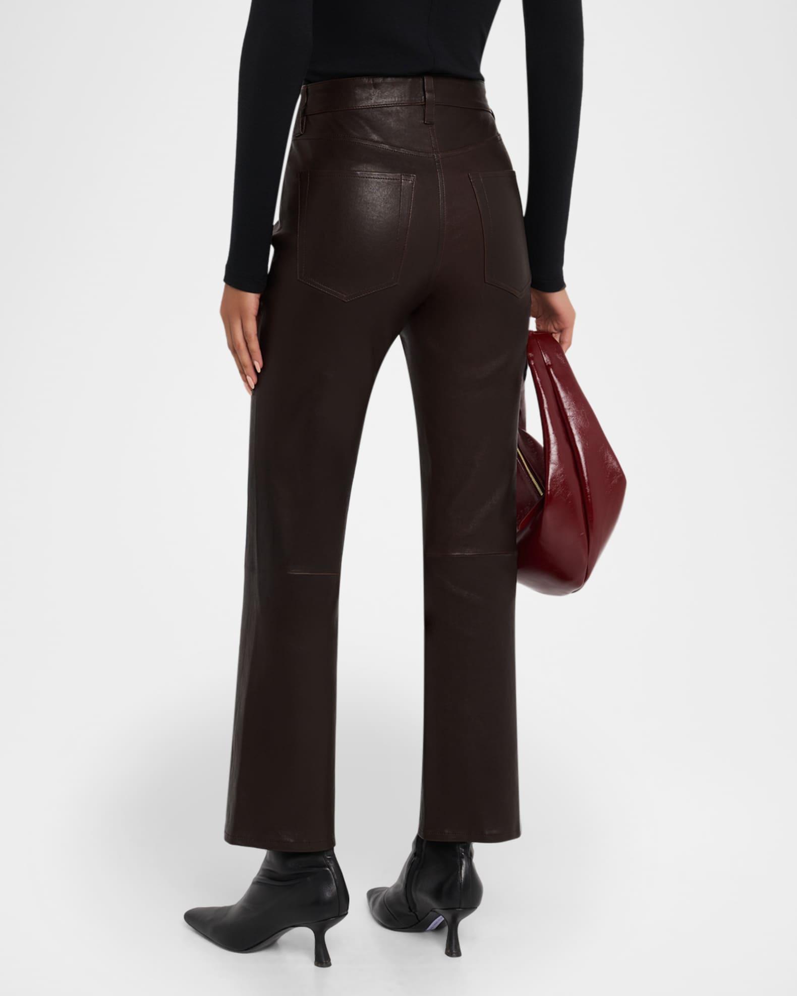 The Leather Reboot Crop Jeans Product Image