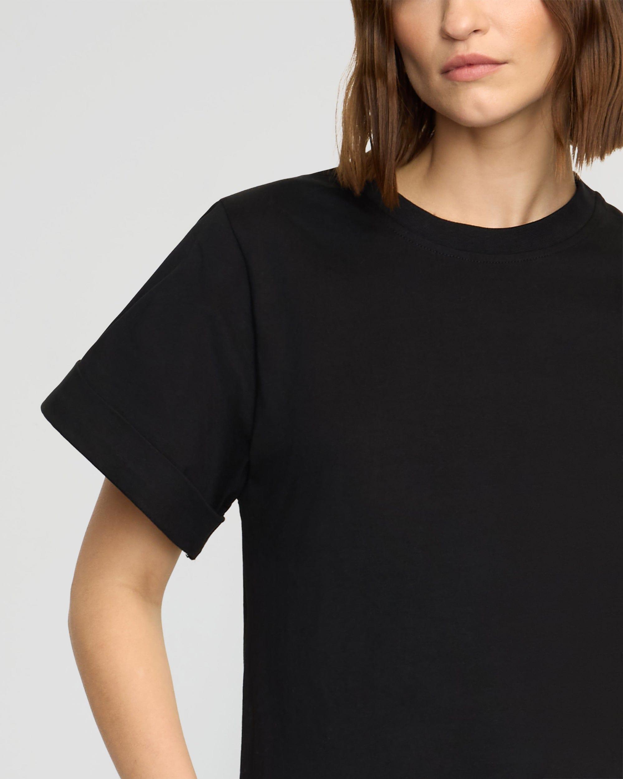 Terri Organic Cotton Structured-Cuff Tee Product Image