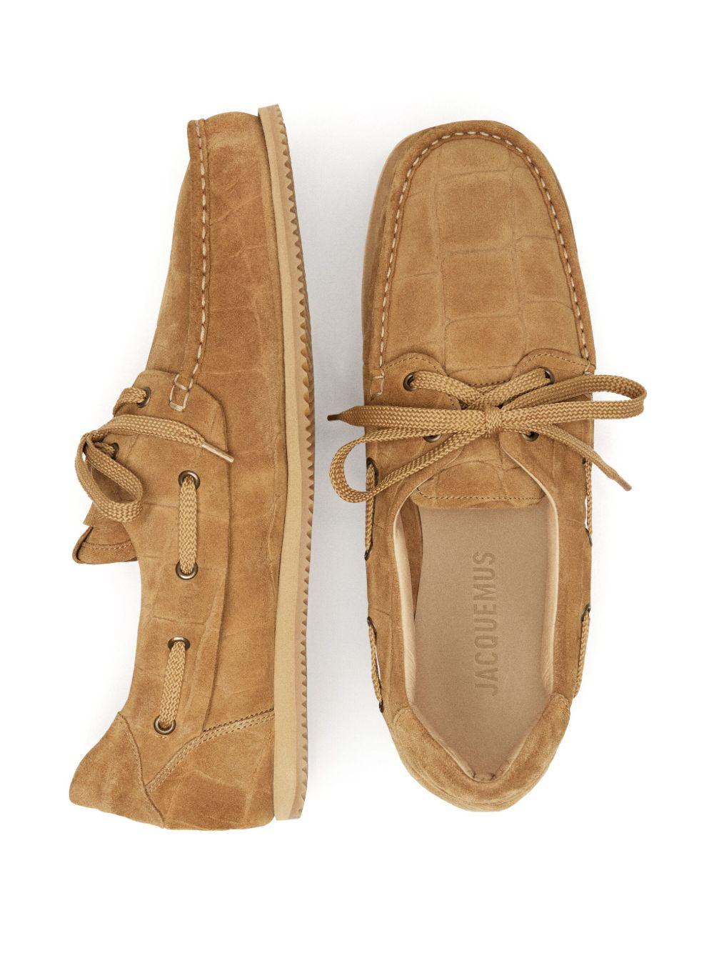 leather boat shoes  Product Image