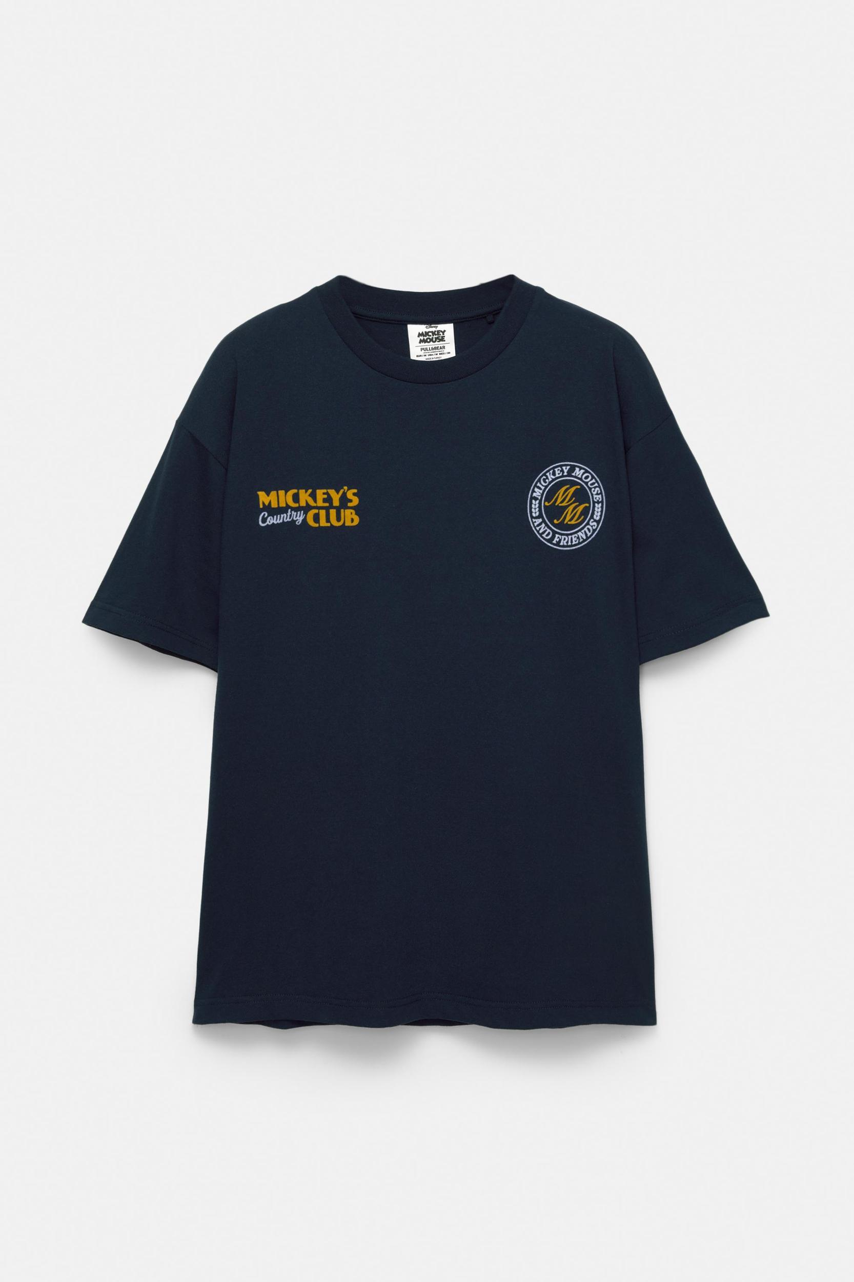 Blue Mickey Mouse T-shirt Product Image