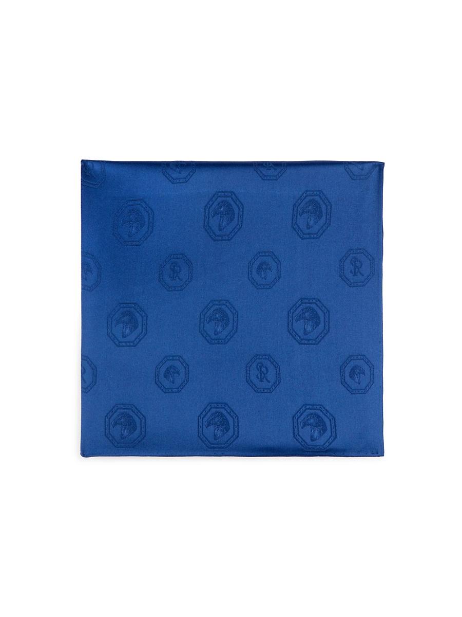 Mens Eagle Silk Pocket Square Product Image