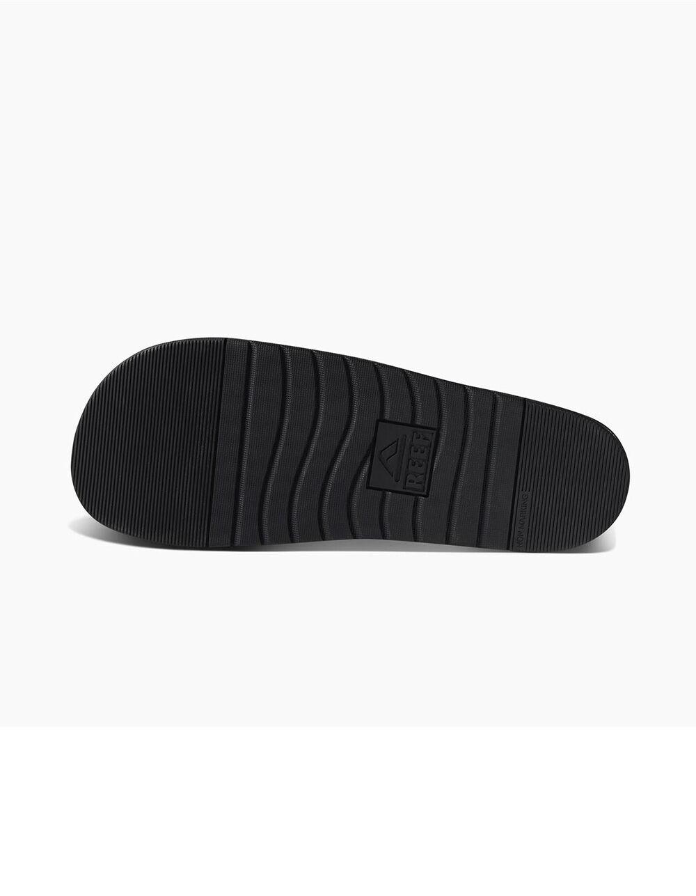 REEF Ojai Two Bar Mens Sandals - BLACK Product Image