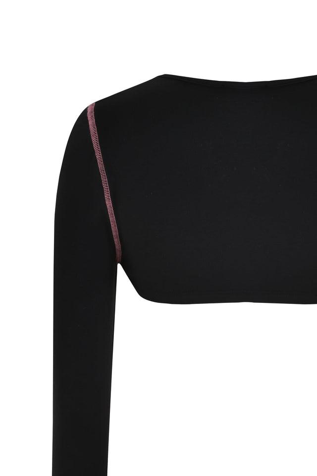 BLARE SHRUG - BLACK Product Image