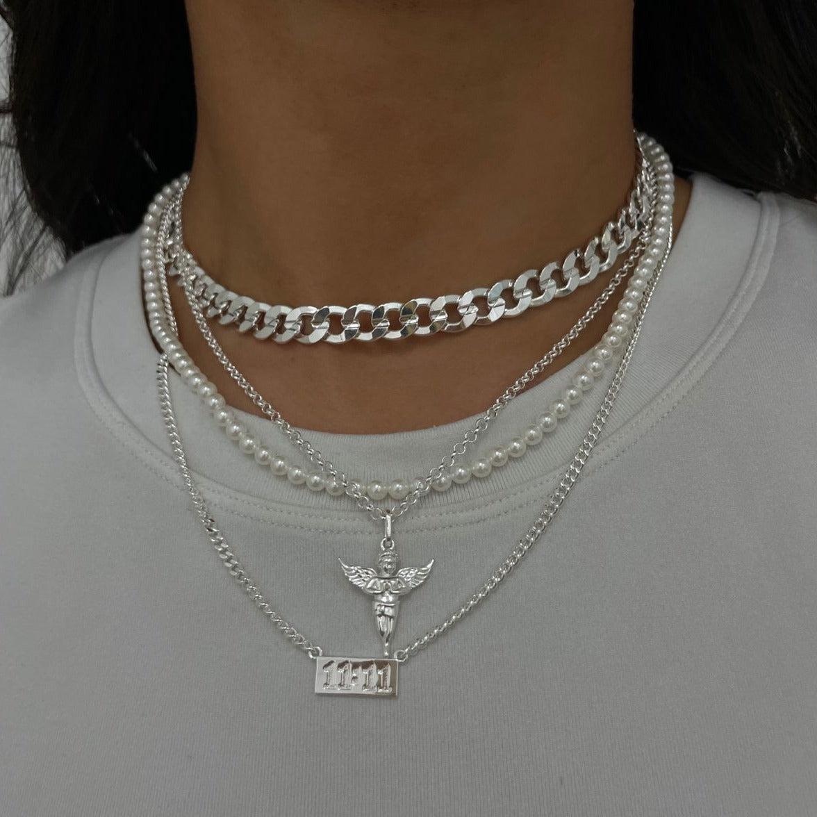 444 You Locket Necklace Product Image