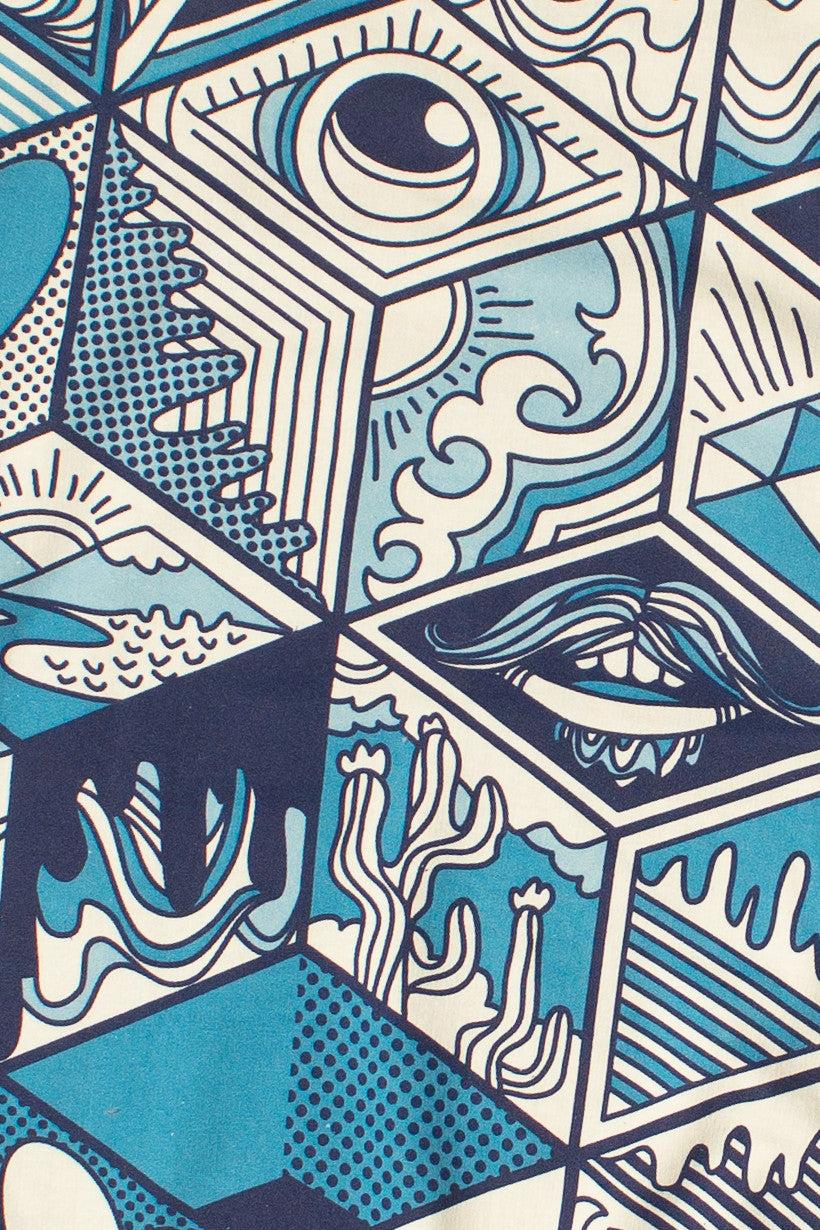 Geometric Pop Art Graphic Sweatshirt Product Image