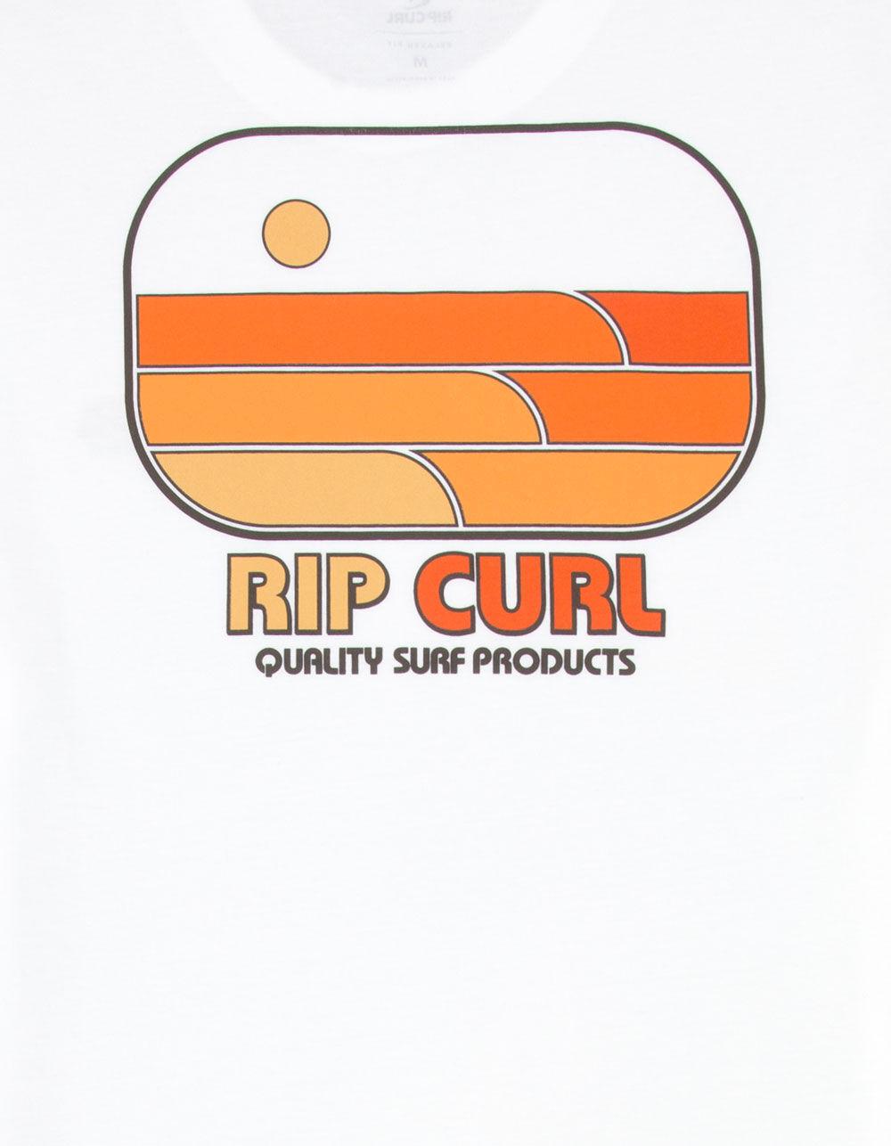 RIP CURL Surf Revival Mens Tee - BONE Product Image