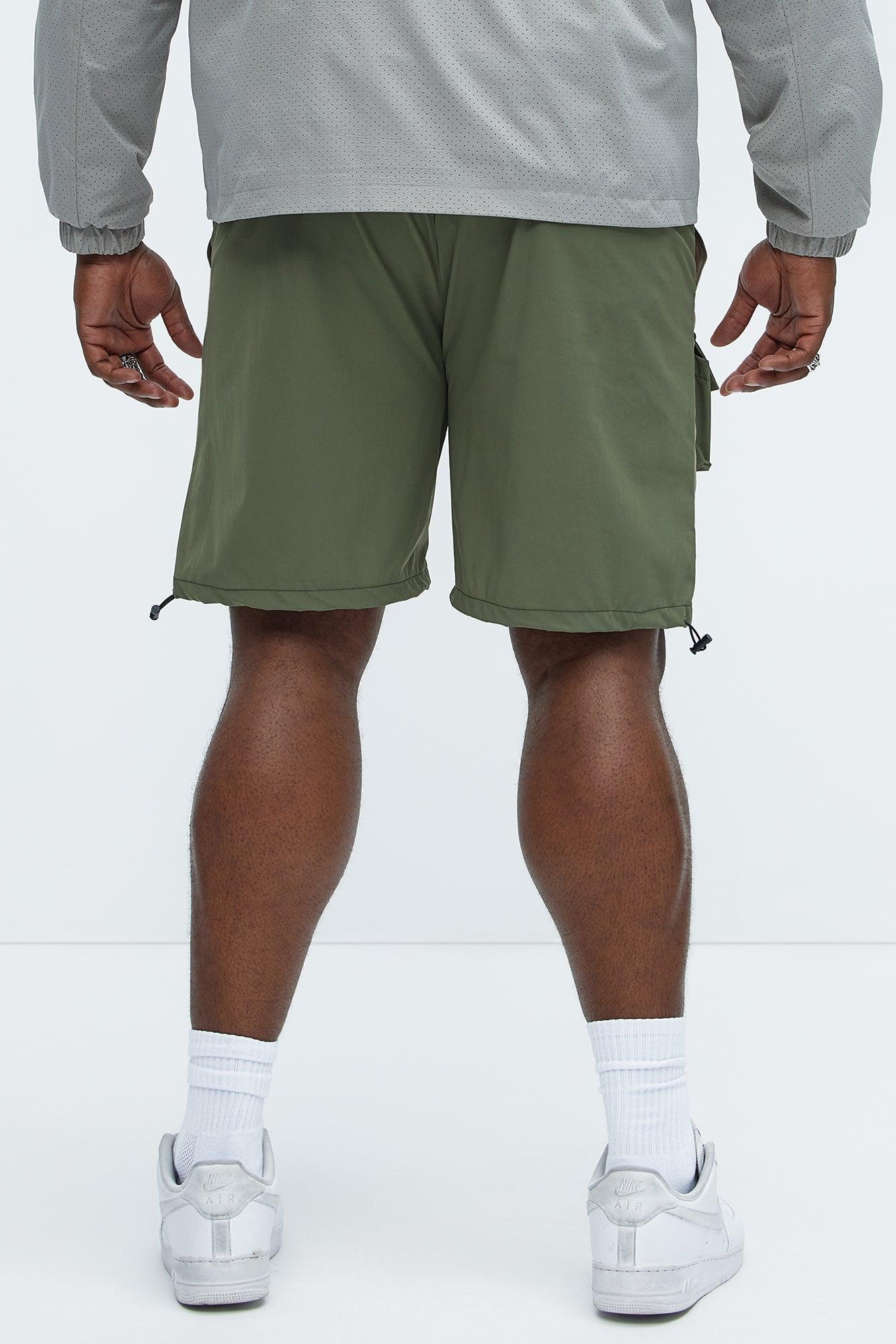 This Way Nylon Utility Short - Tan Product Image