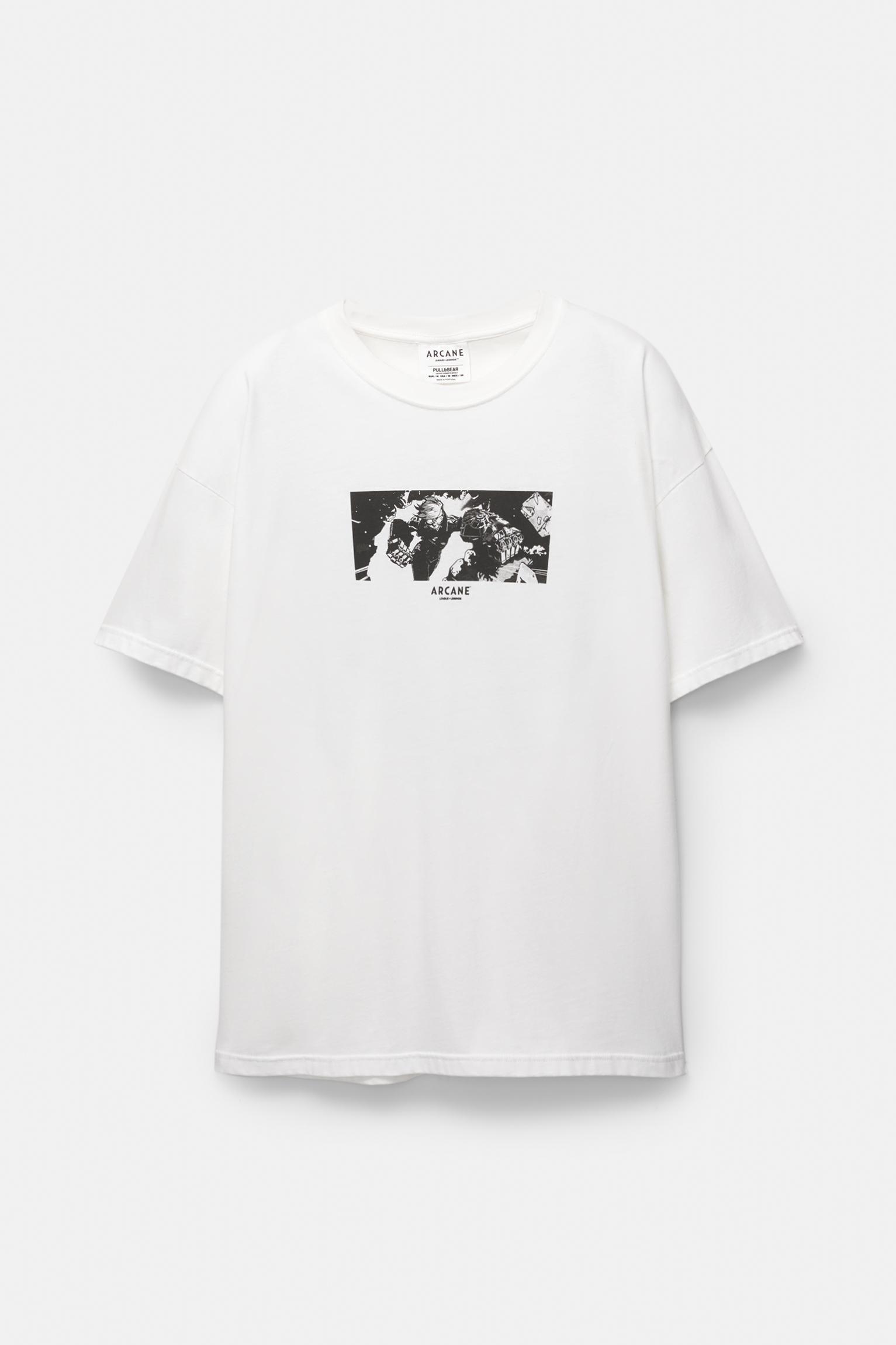 White Arcane T-shirt Product Image