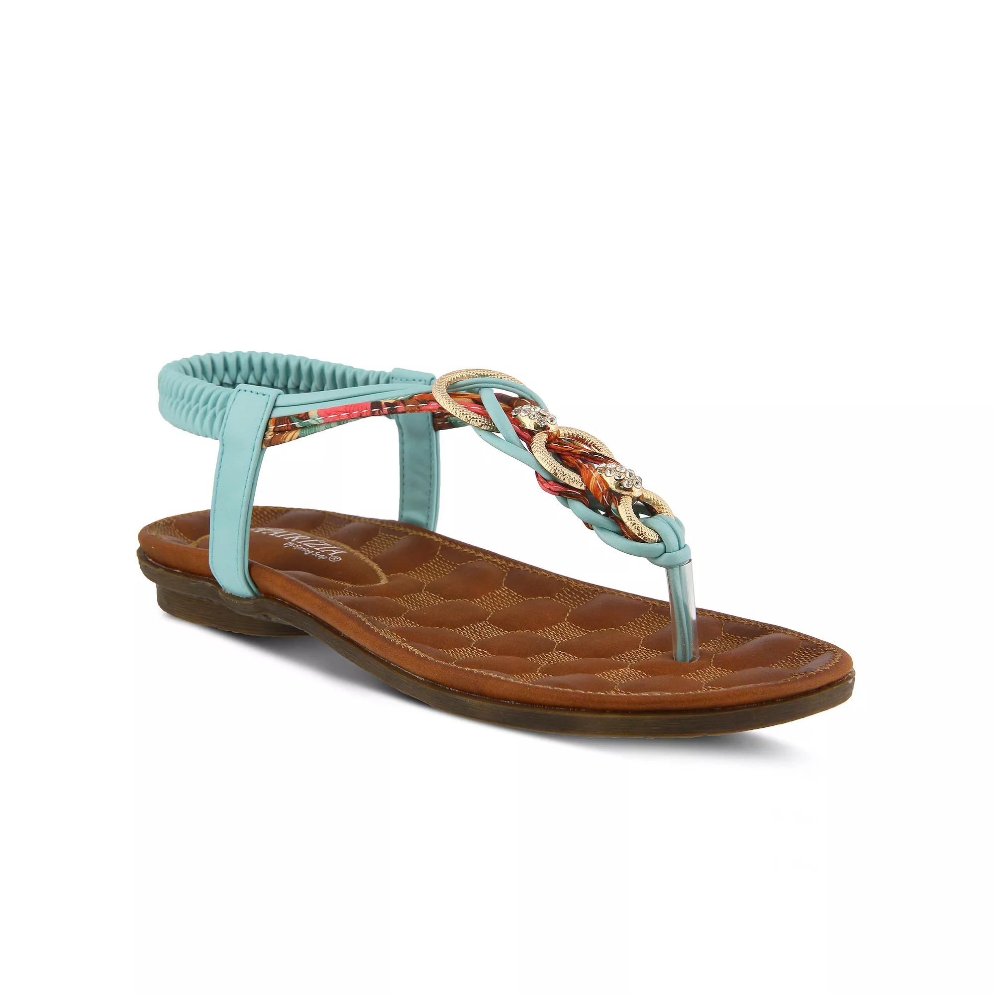Patrizia Gadelina Women's T-Strap Sandals,  Product Image