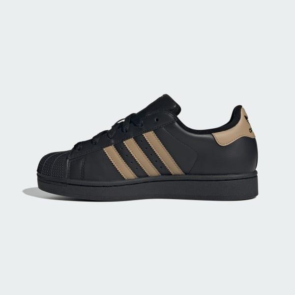 adidas Superstar II Shoes Core Black 8.5 Womens Product Image