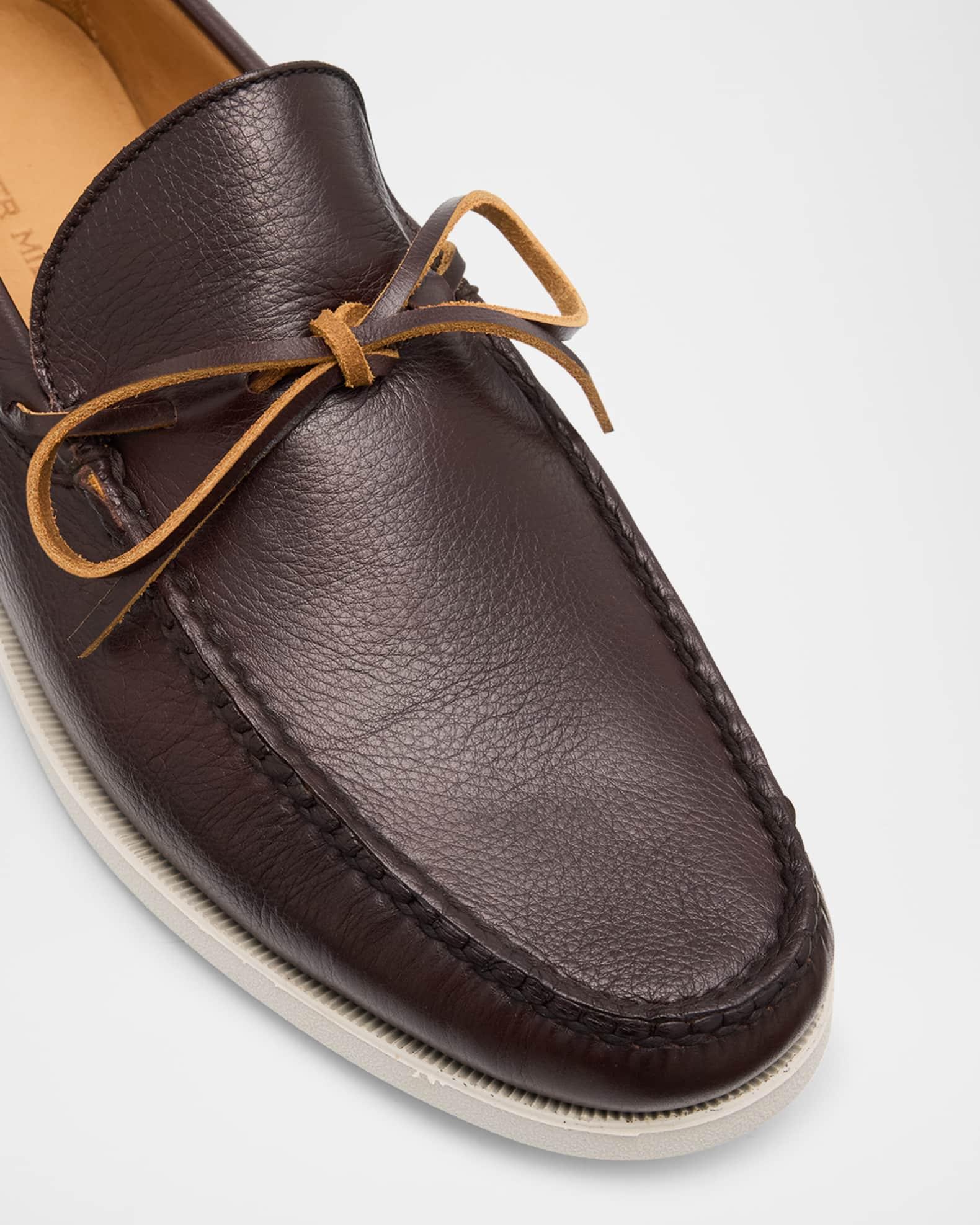 Men's Excursionist Leather Boat Shoes Product Image