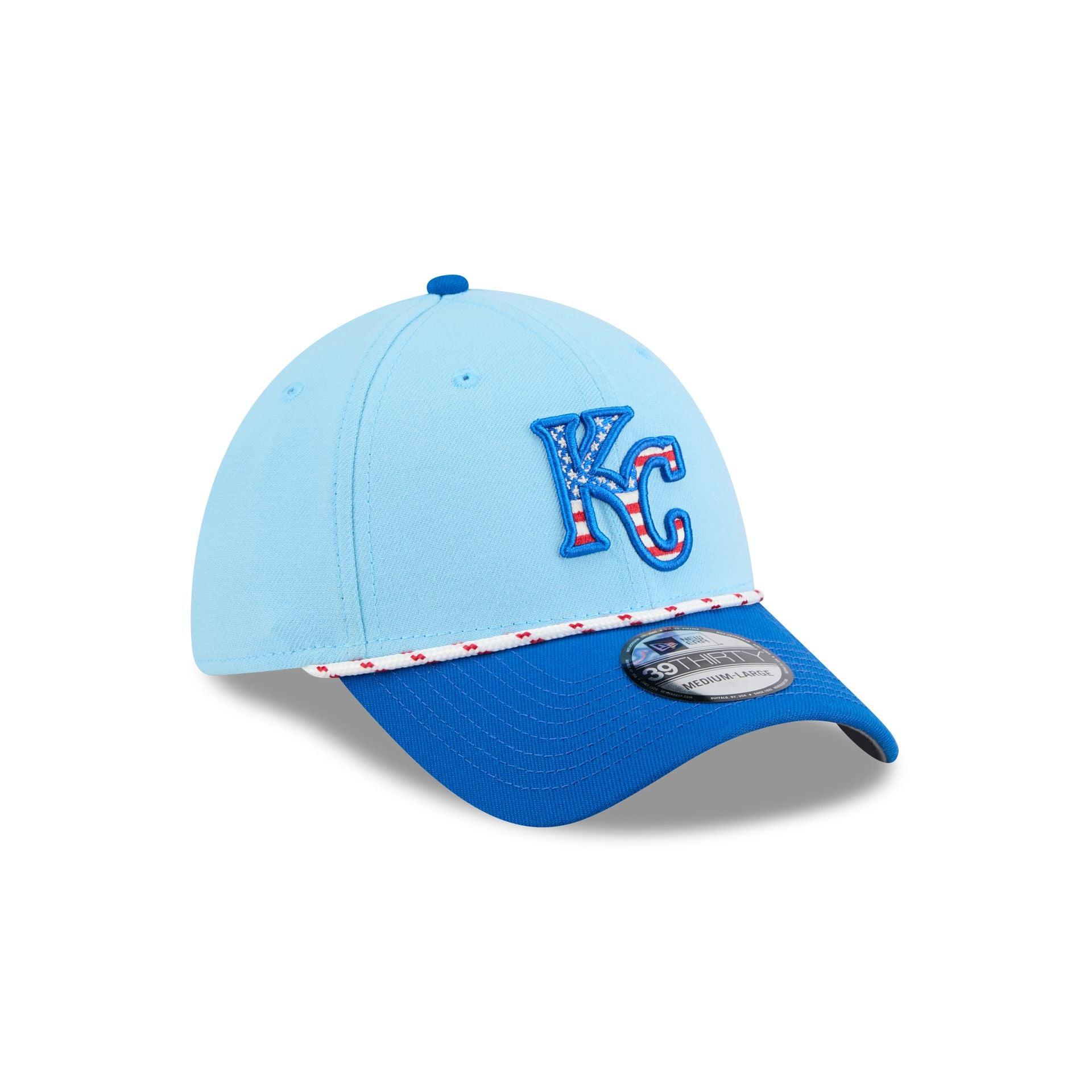 Kansas City Royals Independence Day 2025 39THIRTY Stretch Fit Hat Male Product Image
