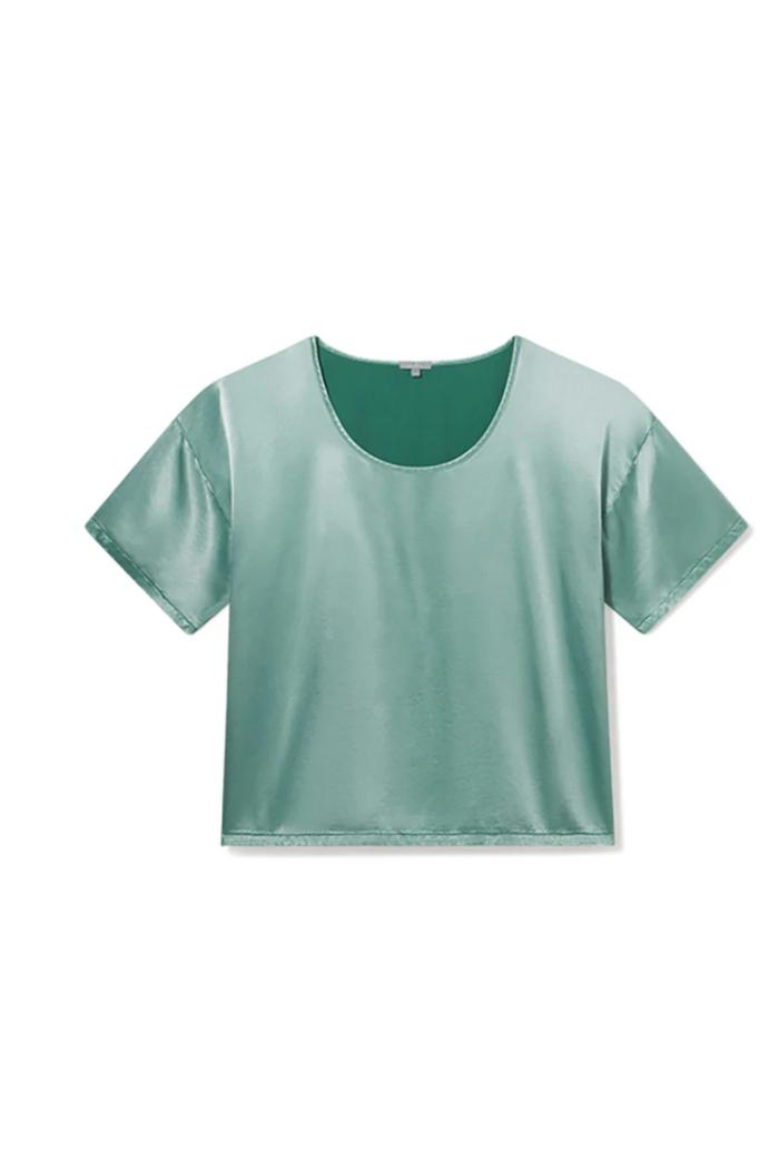 BRIE SATIN TEE Product Image