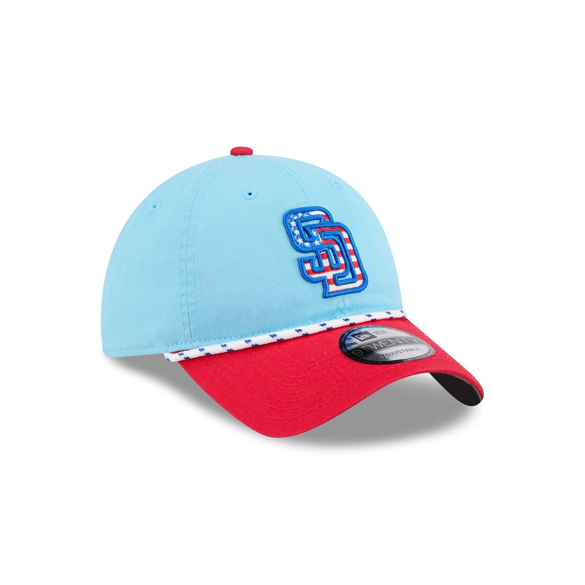 San Diego Padres Independence Day 2025 9TWENTY Adjustable Hat Male Product Image
