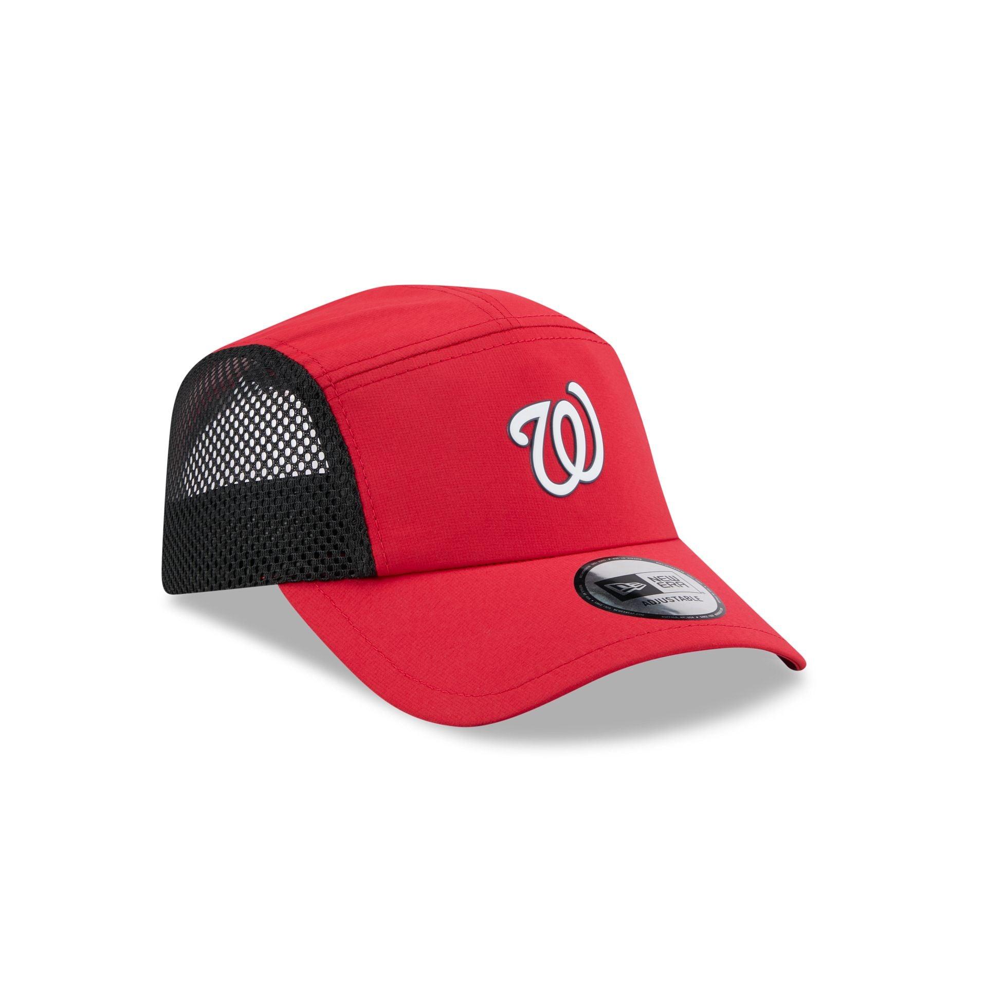 Washington Nationals Poly Runner Adjustable Hat Male Product Image