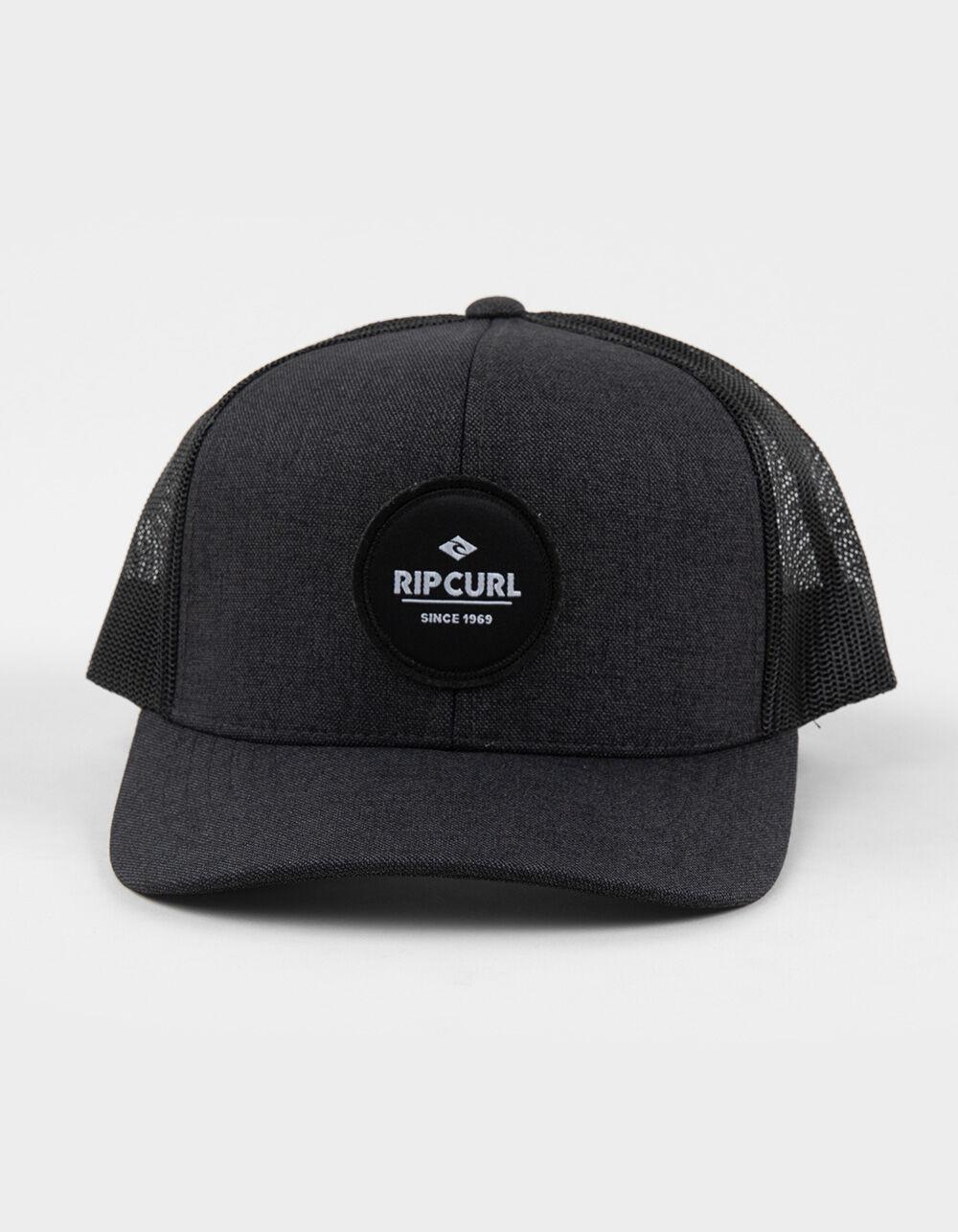 RIP CURL Routine Curve Trucker Hat - BLACK Product Image