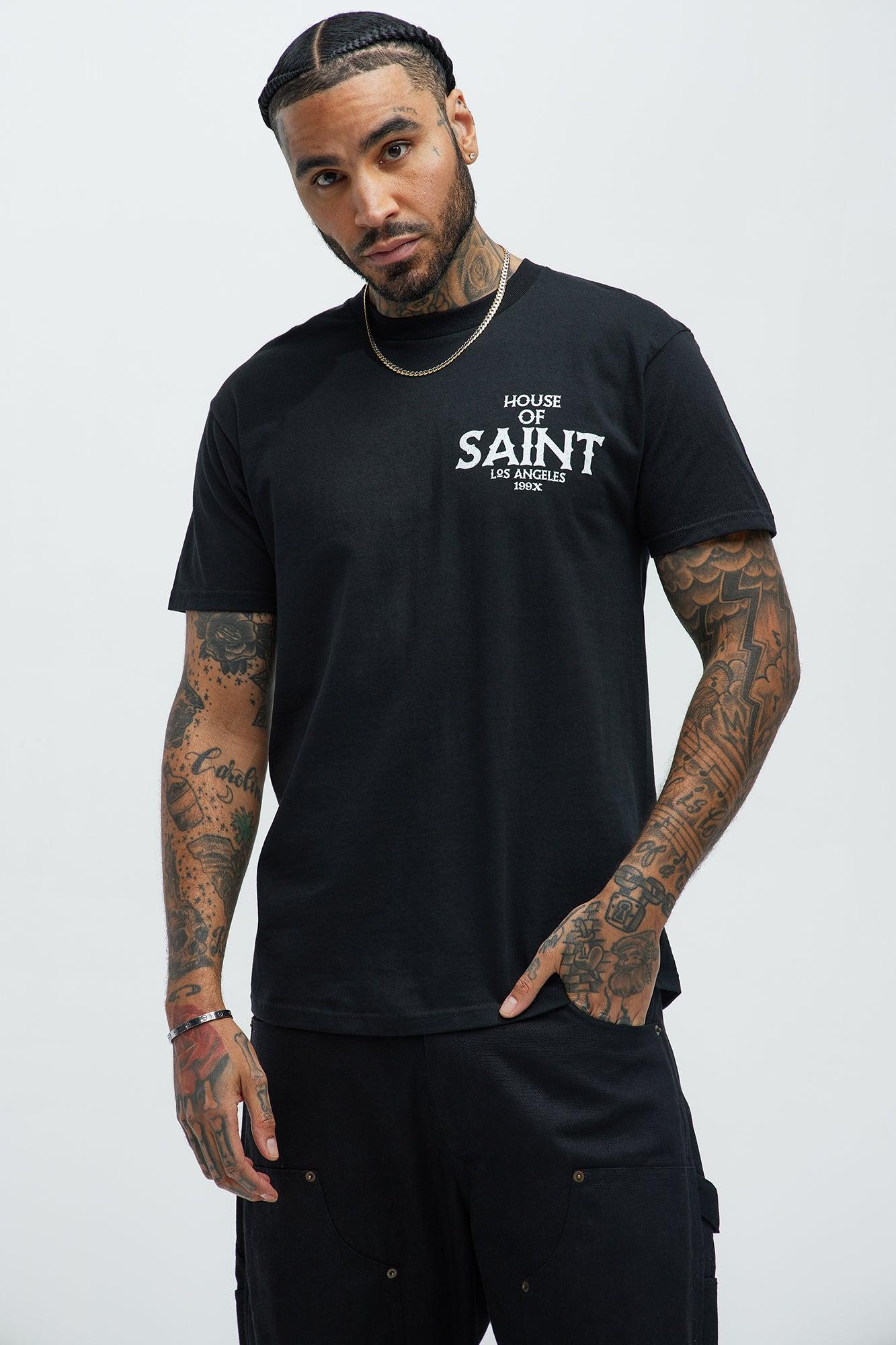 House Of Saint LA Short Sleeve Tee - Black Product Image