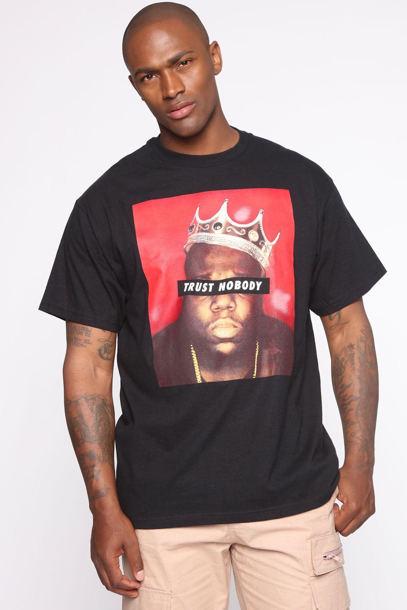 Trust Nobody Short Sleeve Tee - Black/combo Product Image