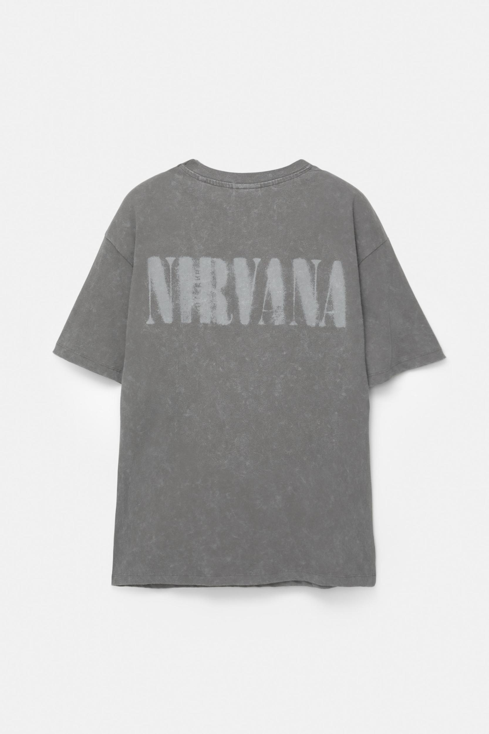Nirvana Smiley T-shirt Product Image