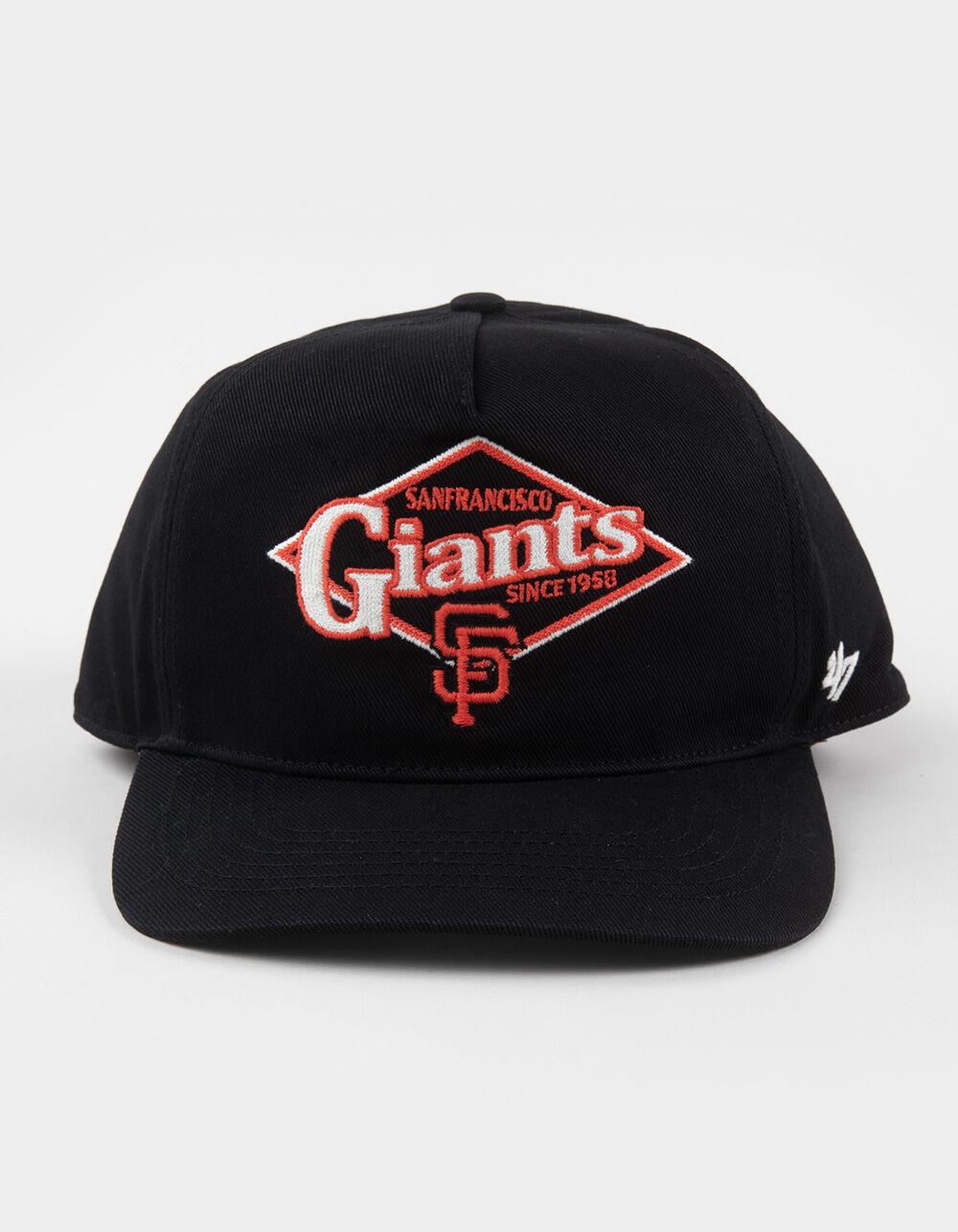 47 BRAND San Francisco Giants Golden Diamond '47 Hitch Snapback Hat - BLACK COMBO Product Image