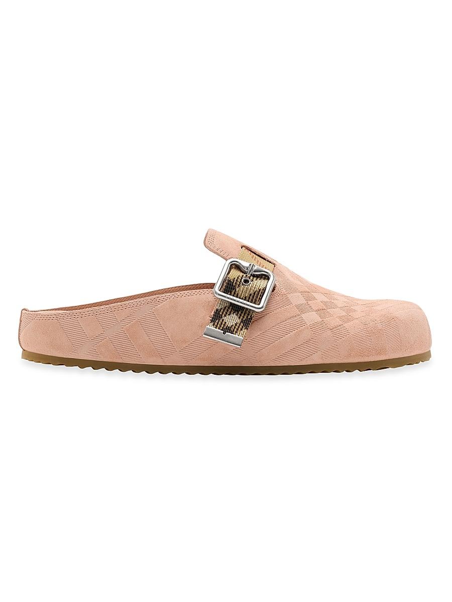 Womens Urchin Suede Check Clogs Product Image