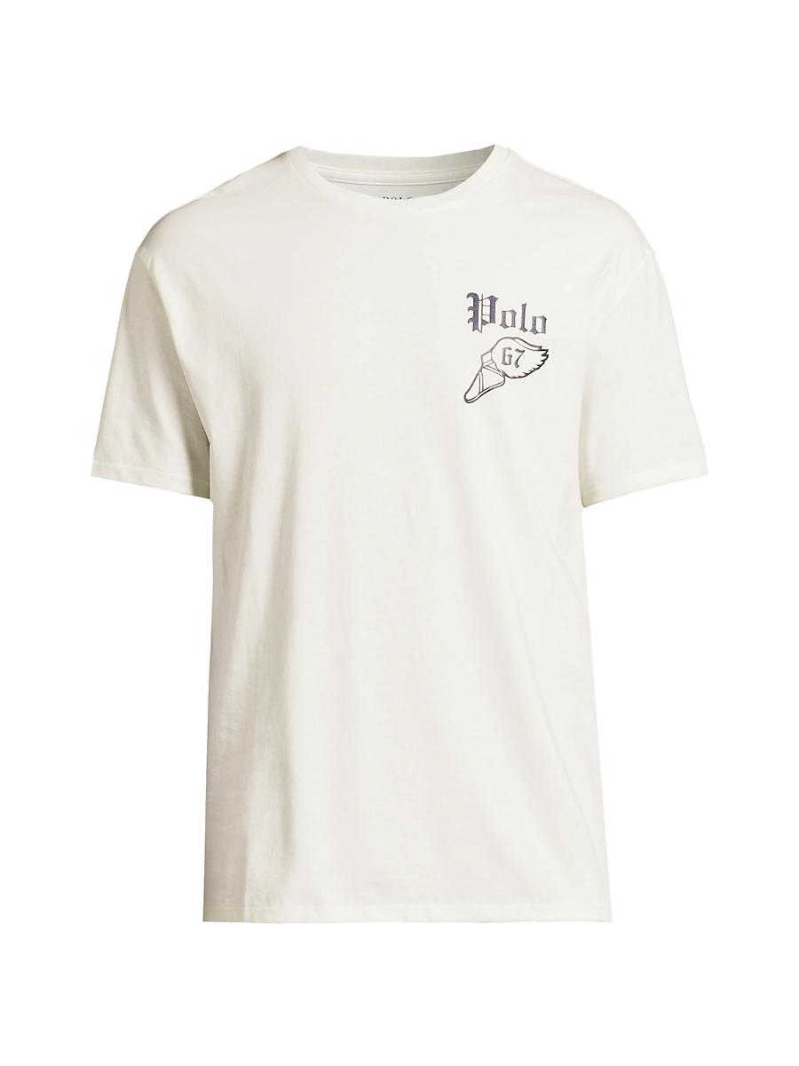 Mens Logo Cotton T-Shirt Product Image