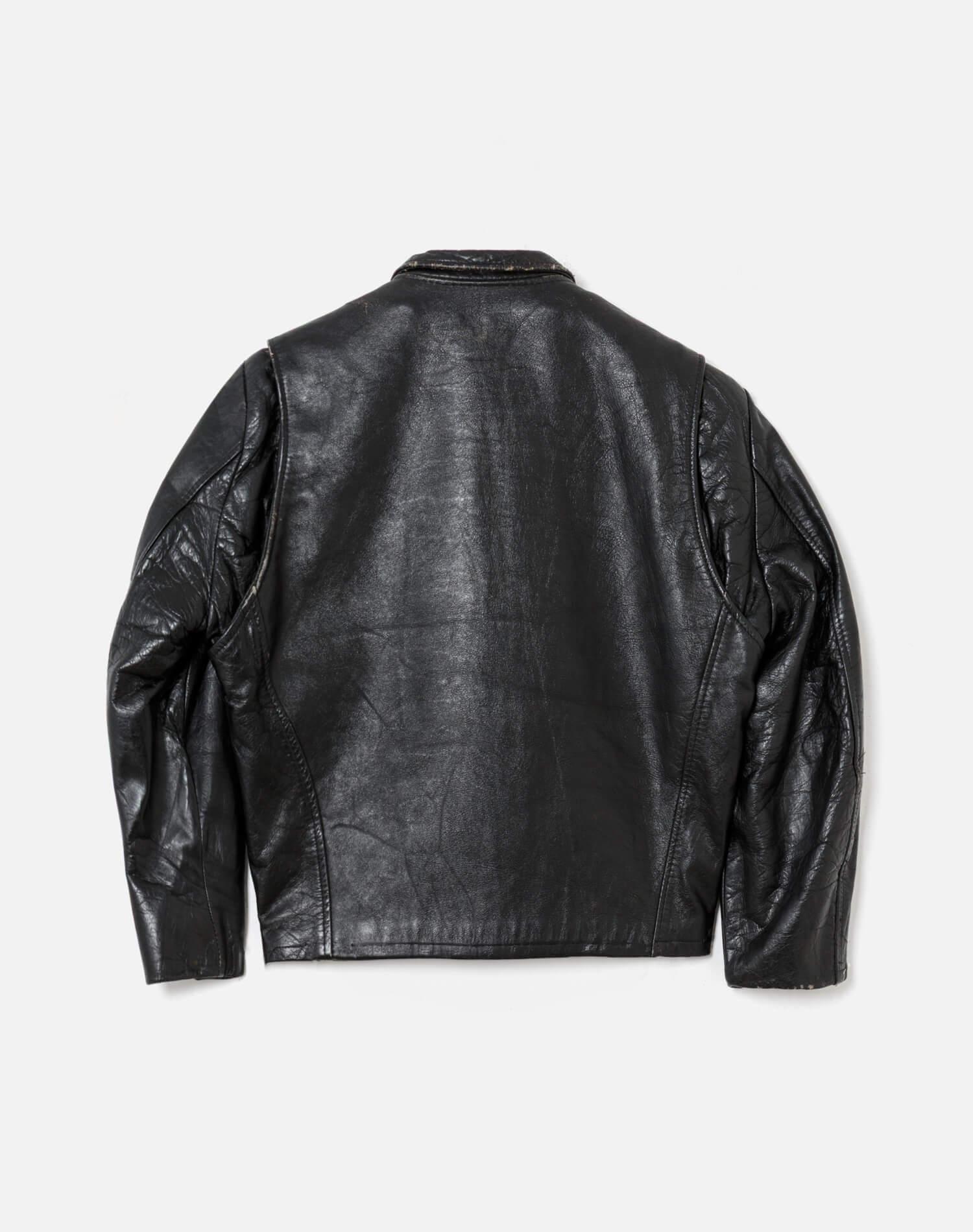 60s Excelled Leather Jacket -#42 Female Product Image