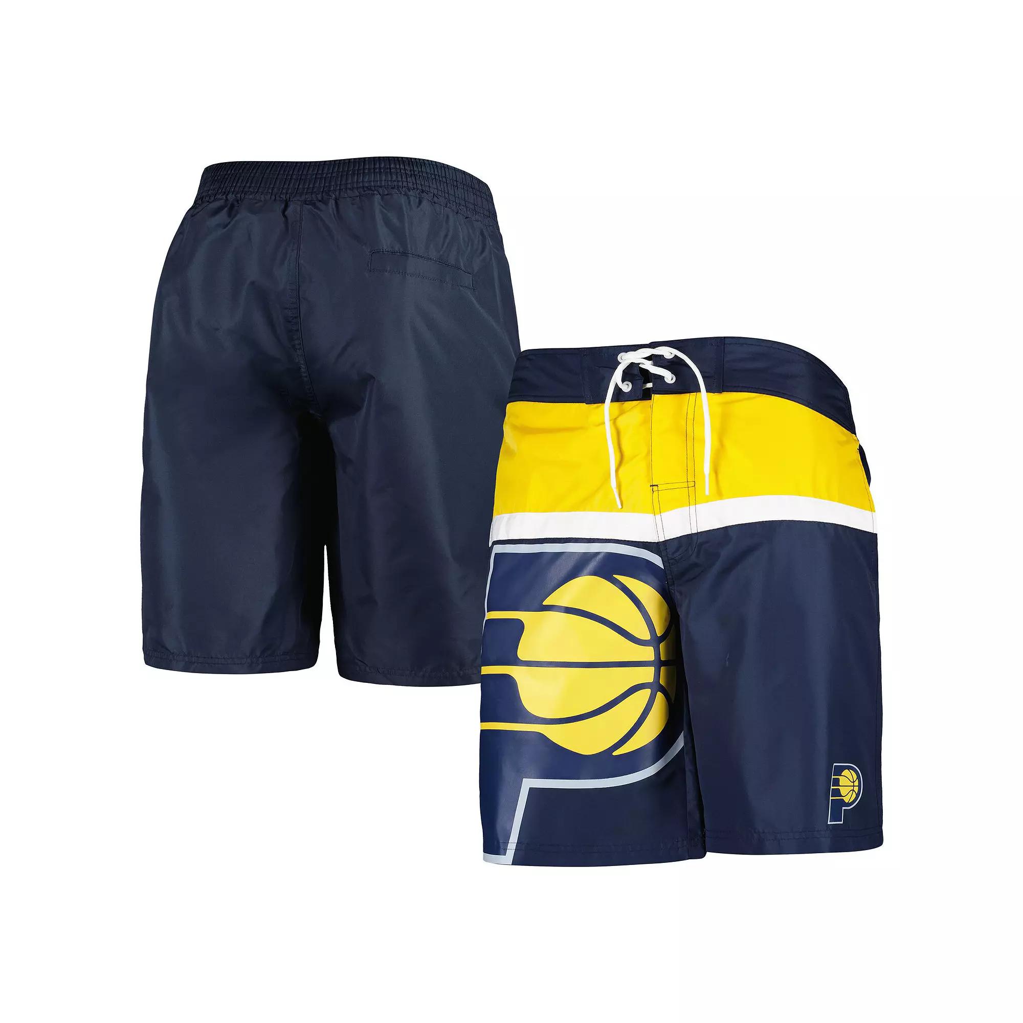 Men's G-III Sports by Carl Banks Navy Indiana Pacers Sea Wind Swim Trunks, Size: XL, Blue Product Image