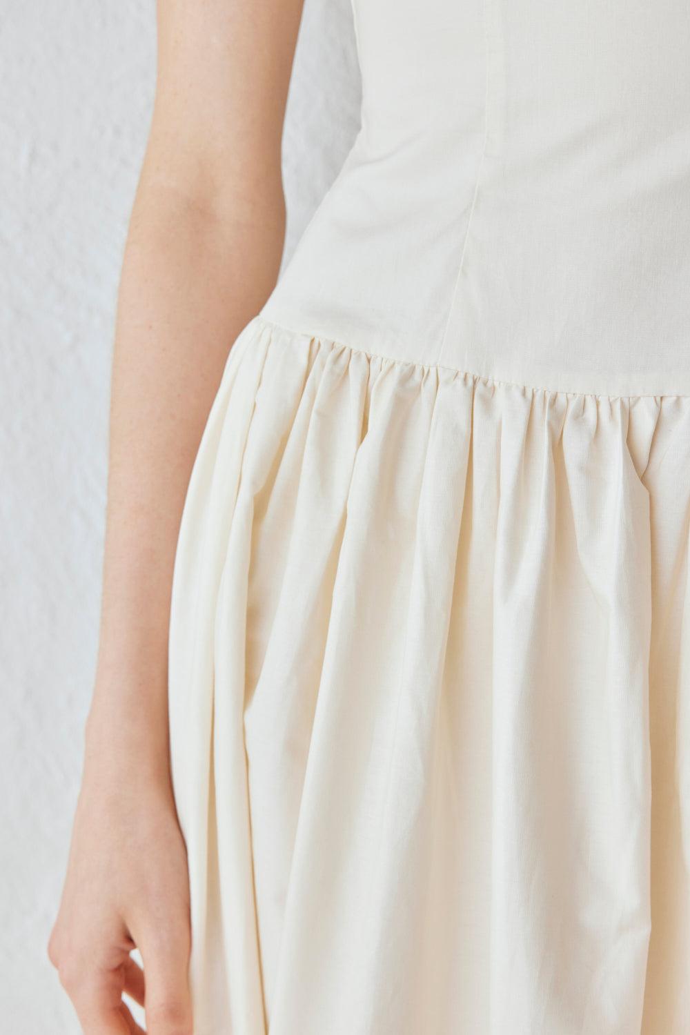 Sloane Maxi Dress Cream Product Image