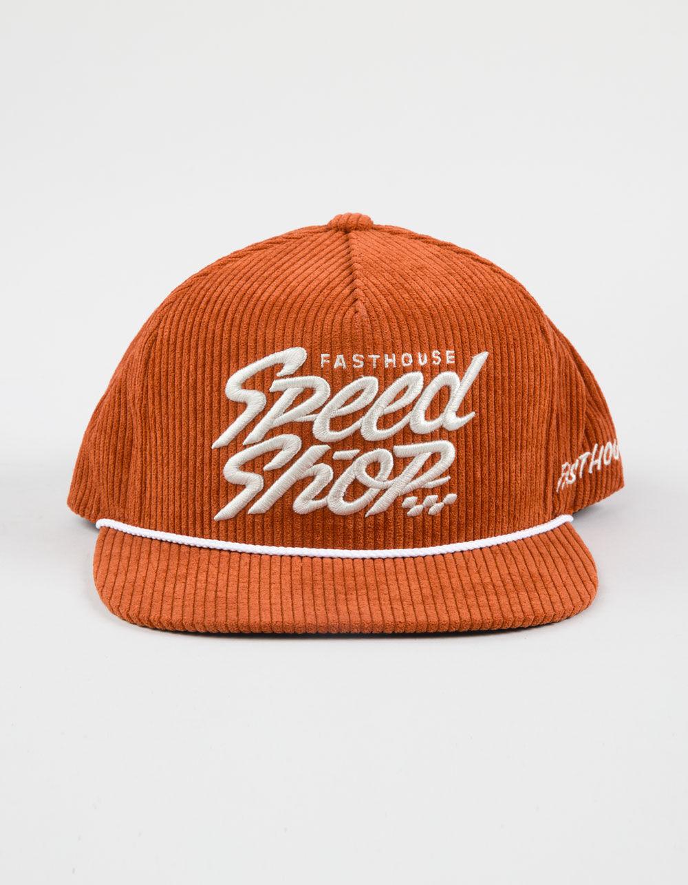FASTHOUSE Haste Snapback Hat - RUST Product Image