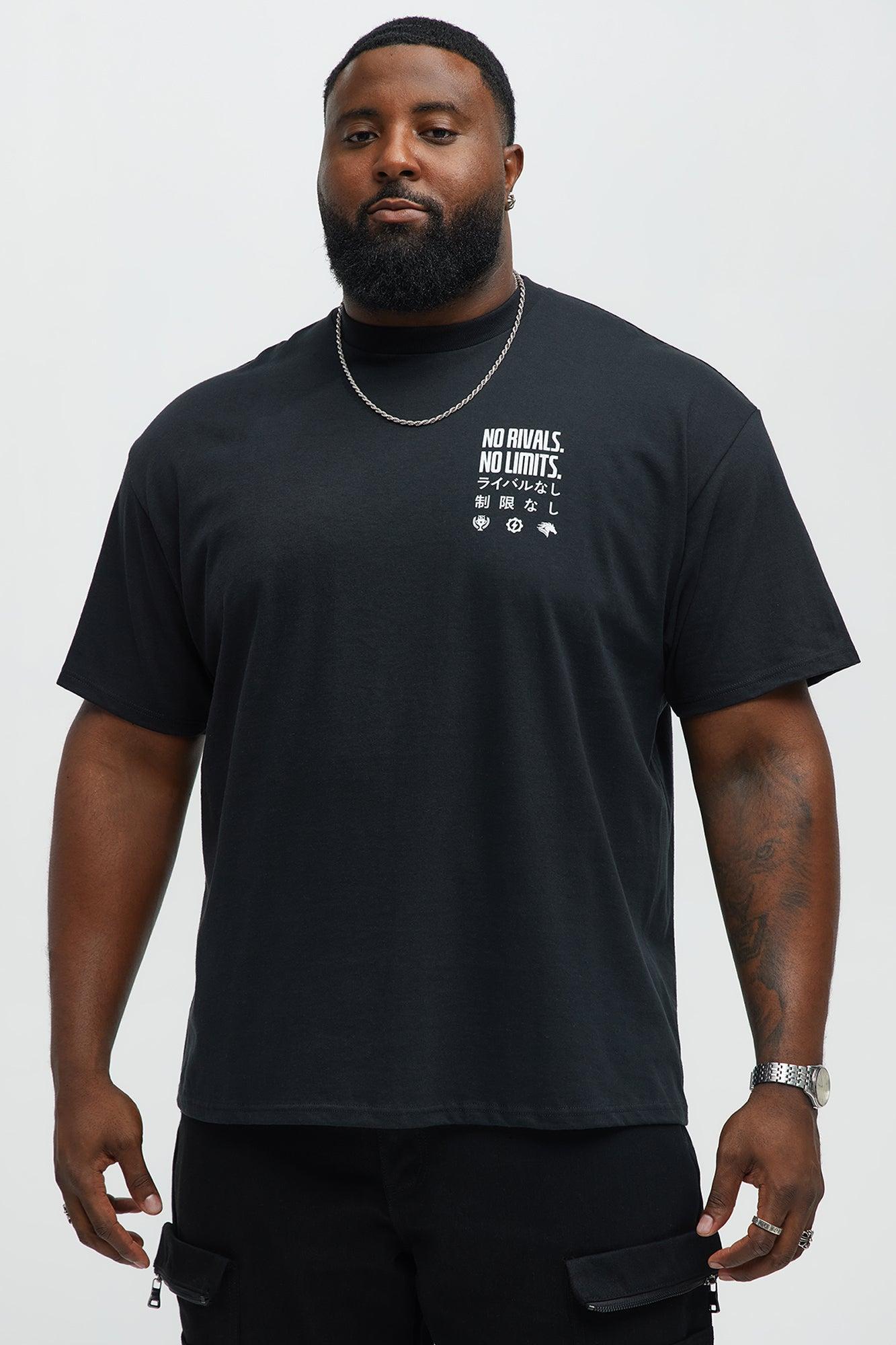 No Rivals No Limits Short Sleeve Tee - Black Male Product Image