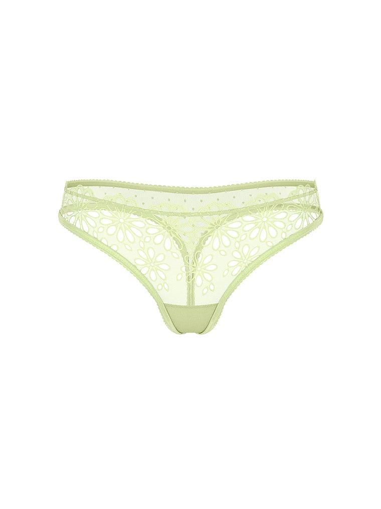 Eyelet Mesh Thong Panty Product Image