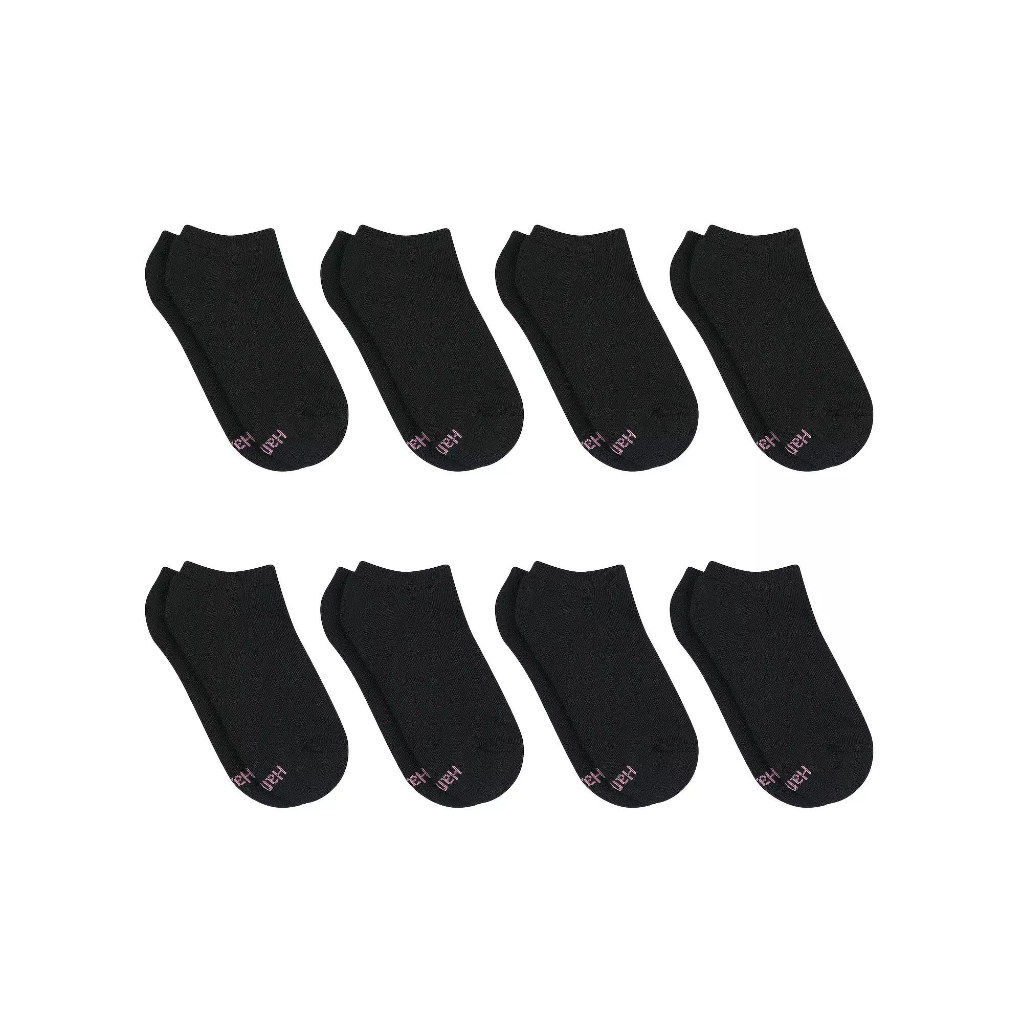Women's Hanes® 8-Pack Ultimate Moisture Wicking No-Show Socks,  Product Image