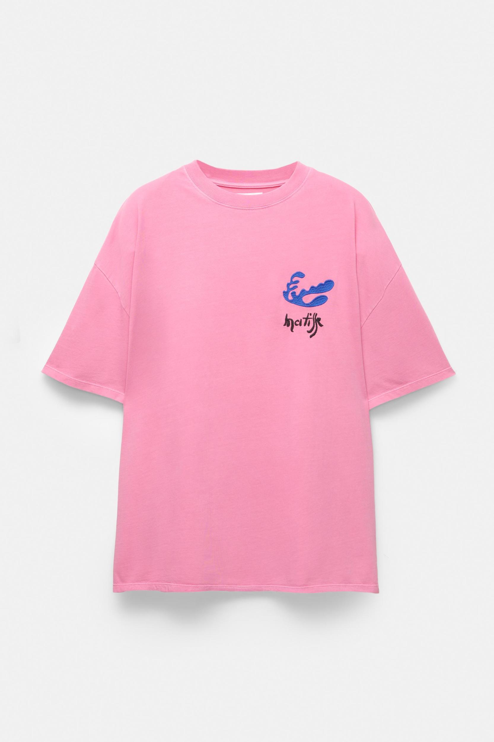 Henri Matisse pink T-shirt Product Image