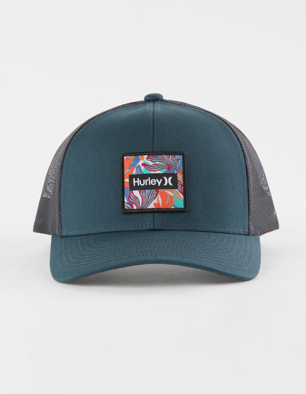 HURLEY Seacliff Mens Trucker Hat - BLK/BLUE Product Image