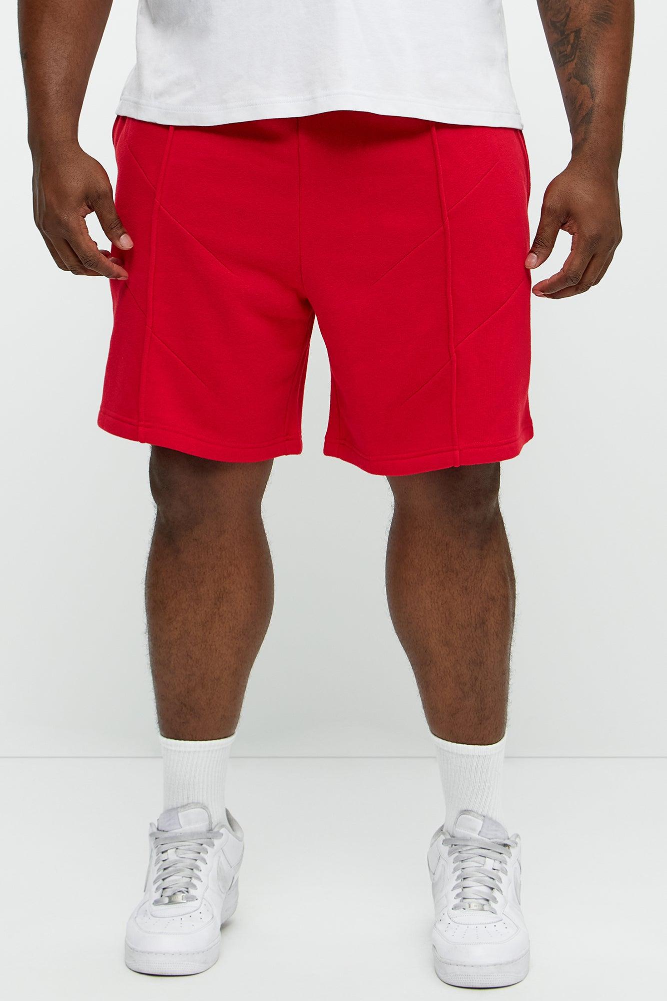 Tyson Dreaming Sweatshorts - Red Product Image