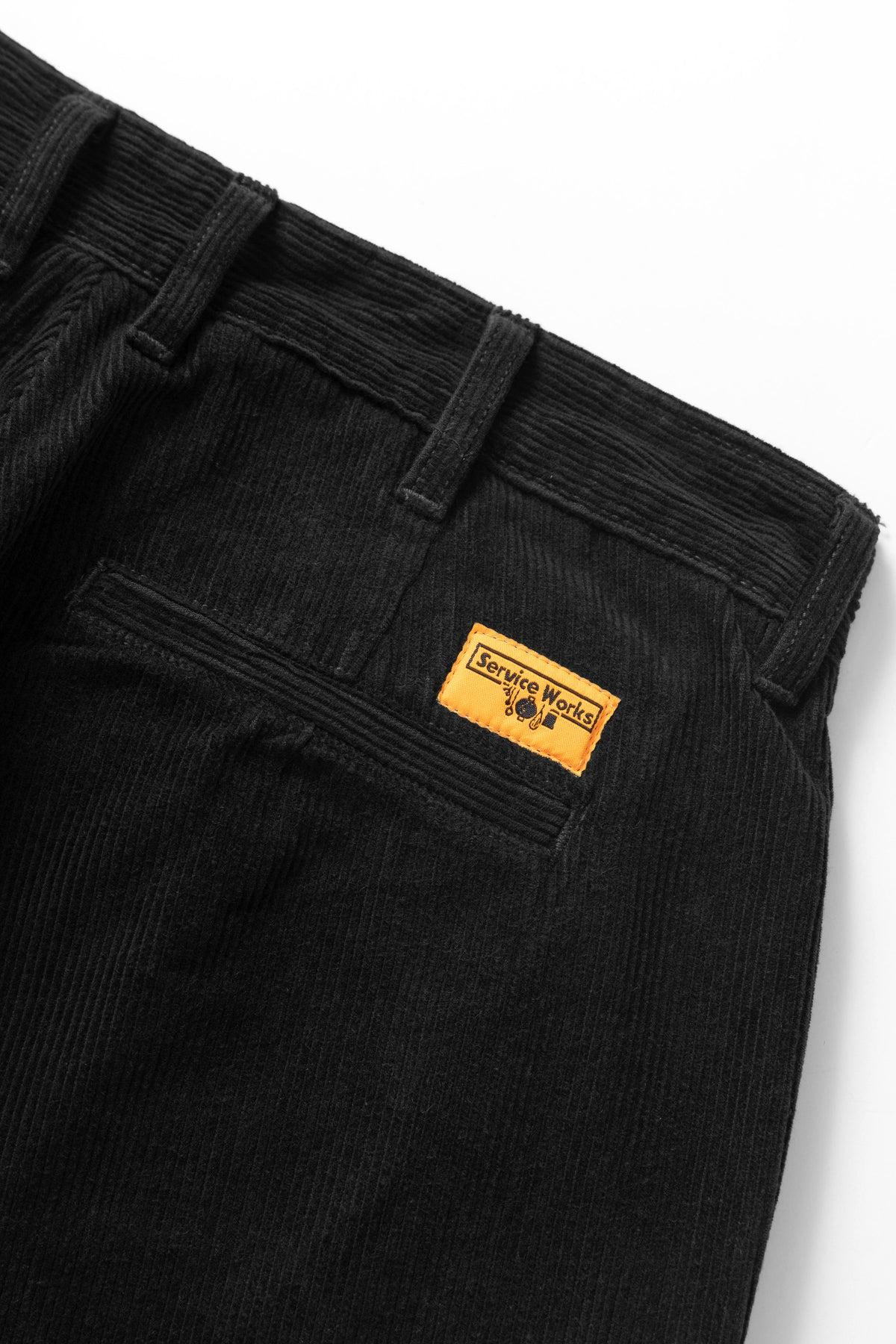 Service Works - Corduroy Part Timer Pant - Black Product Image