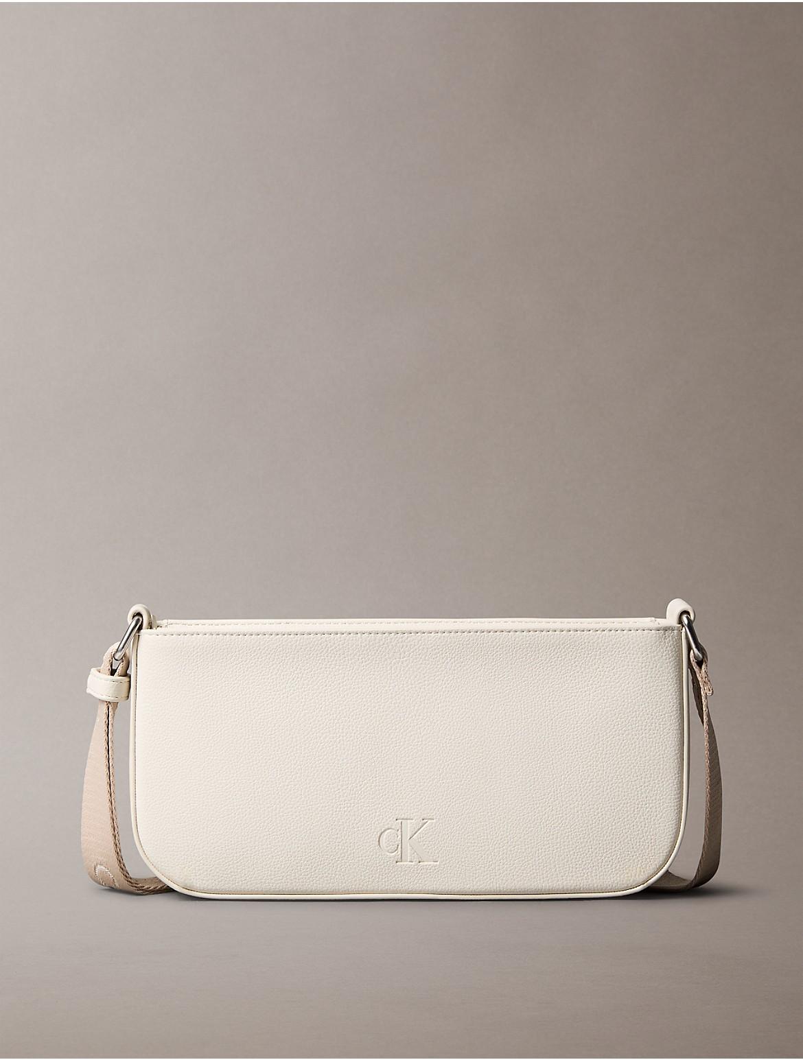 Calvin Klein Womens All Day Shoulder Pouch - White Product Image