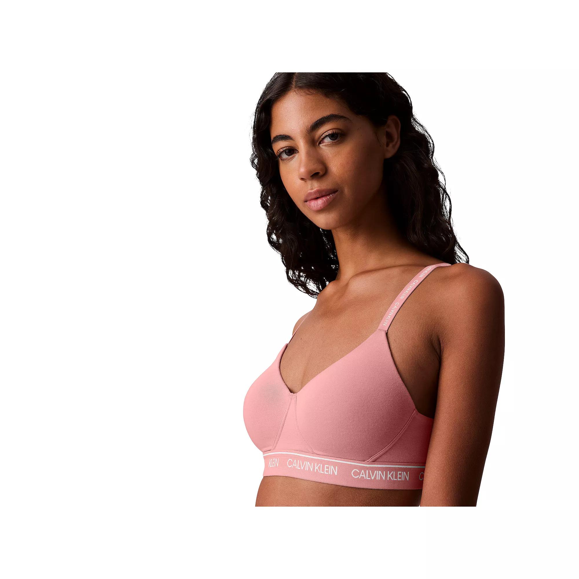 Women's Calvin Klein Archive Logo Lightly Lined Bralette QF6094,  Product Image