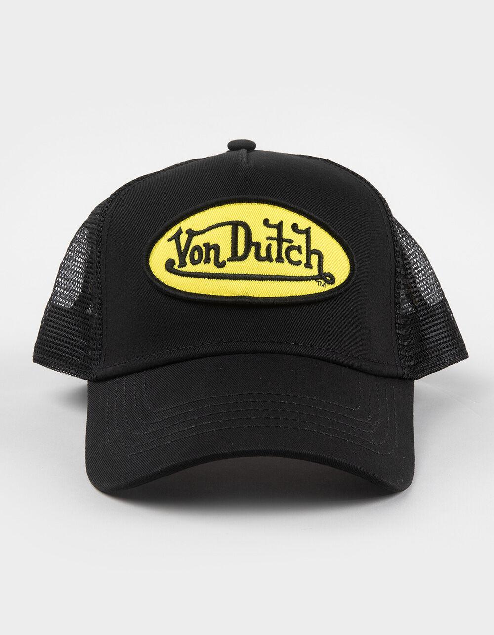 VON DUTCH Staple Trucker Hat - BLACK COMBO Product Image