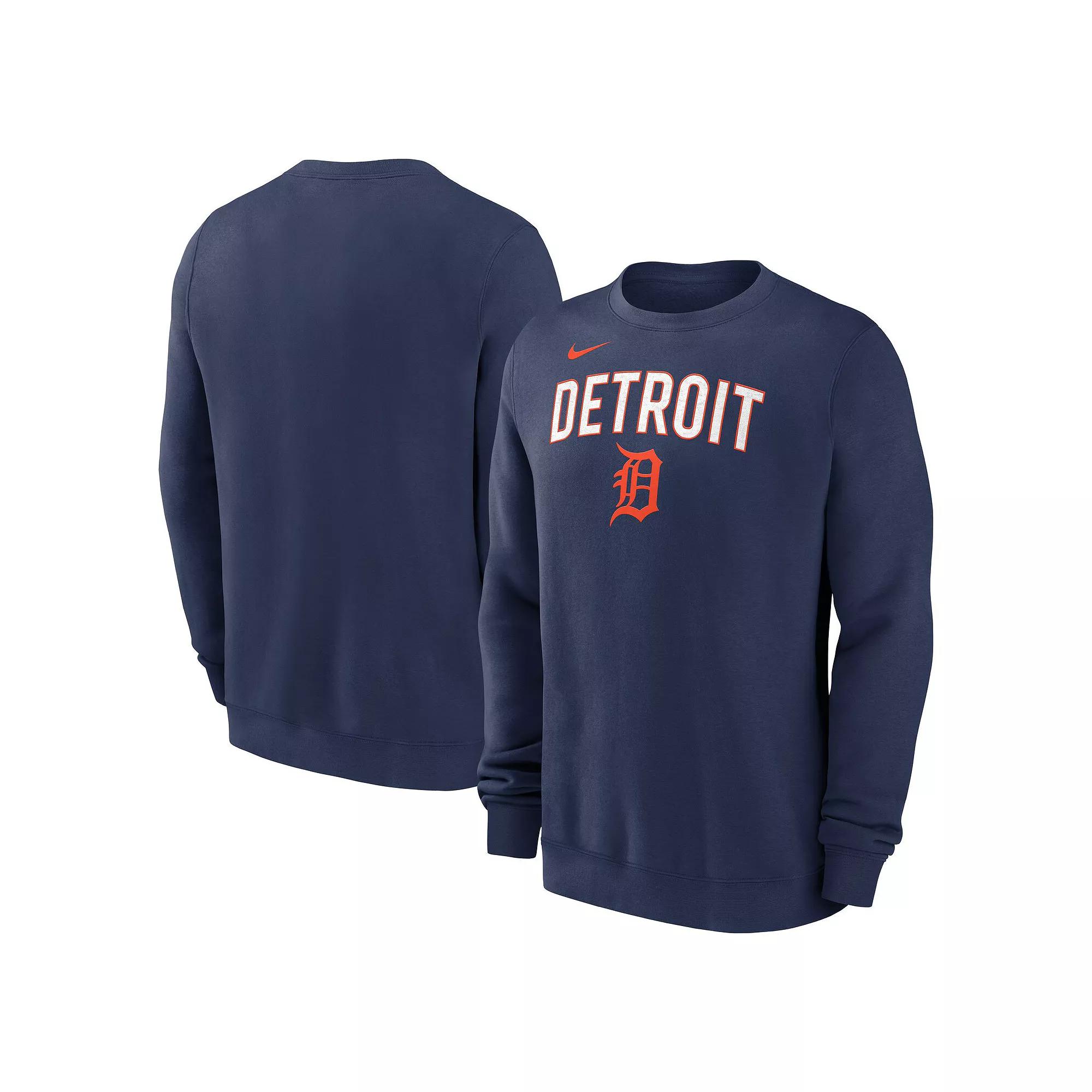 Detroit Tigers Nike Men's MLB Pullover Crew Product Image