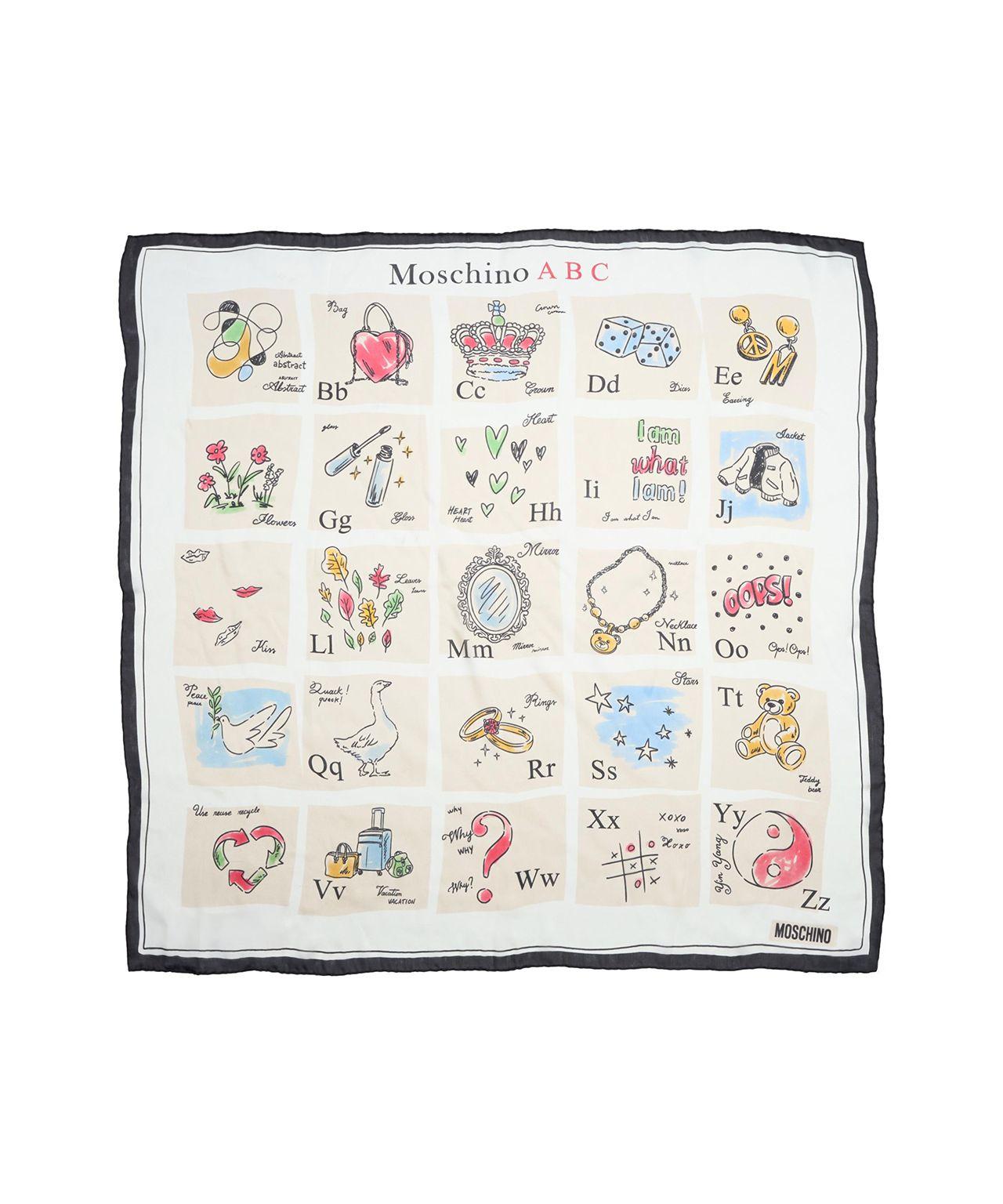 Silk scarf with print Product Image